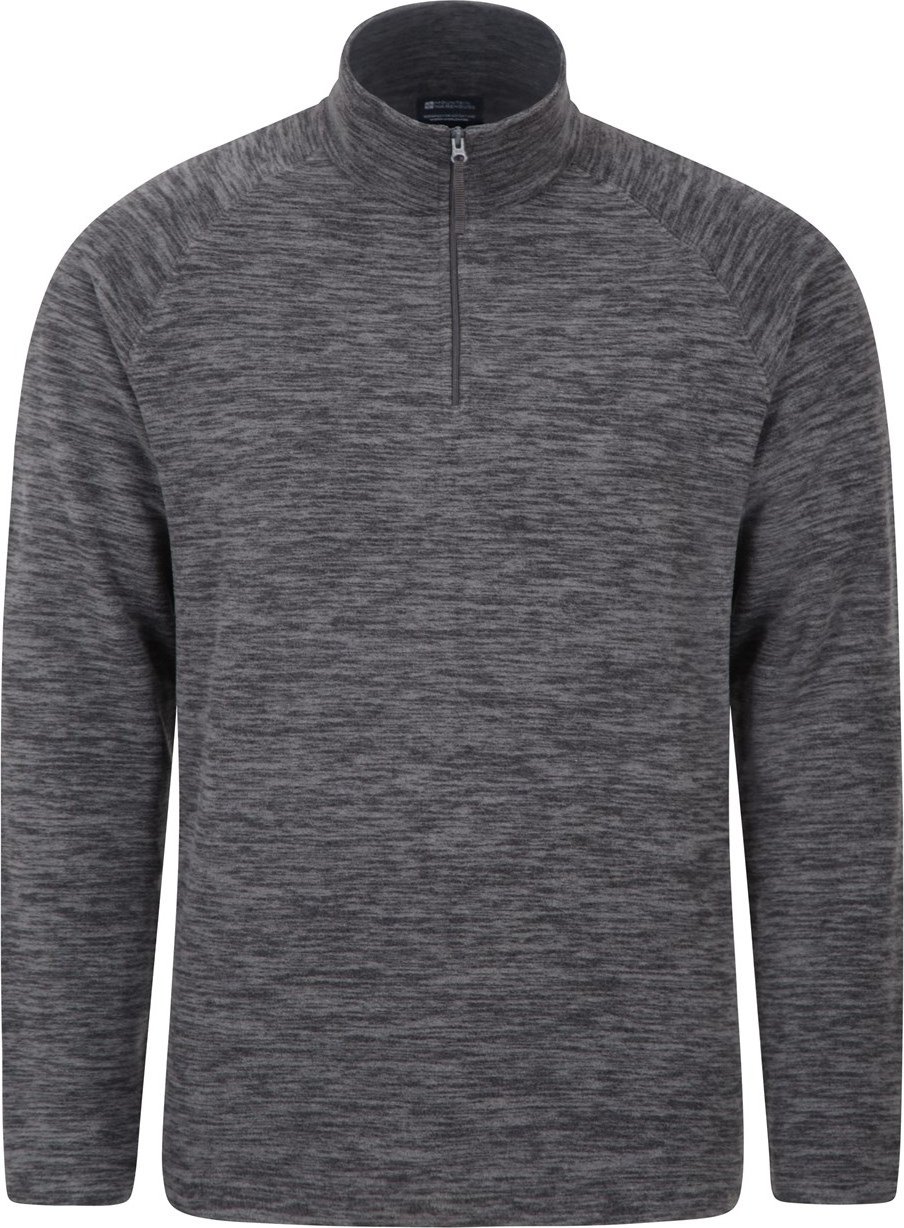 Mountain Warehouse Herren Snowdon II Fleece-Oberteil (Holzkohle)