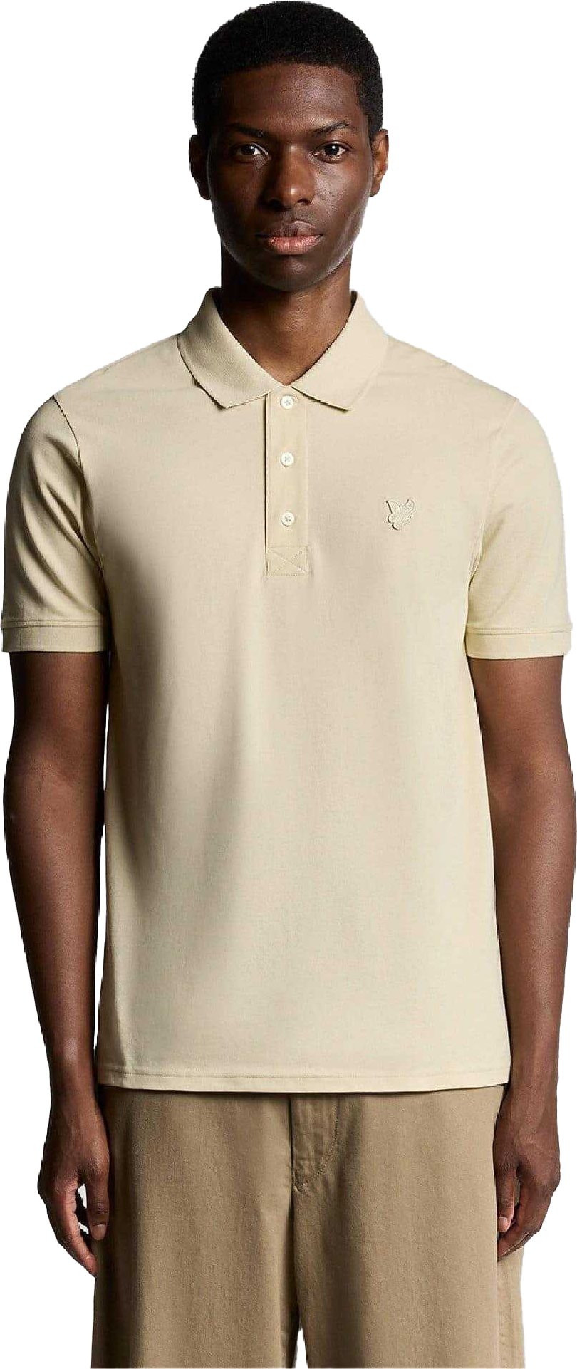 Lyle & Scott - "Superfine" Poloshirt für Herren (Beige)