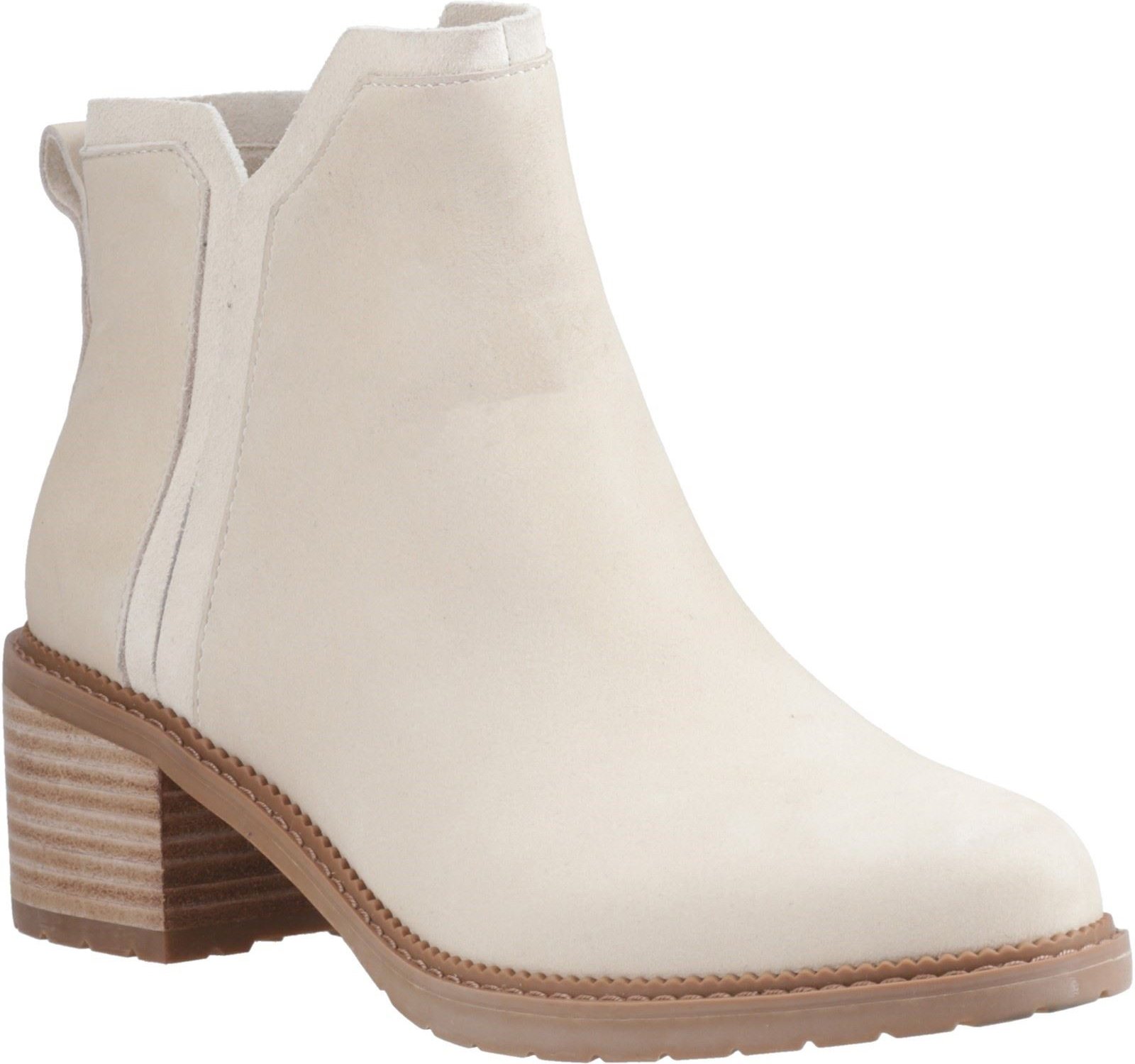 TOMS Hailey Leder Damen Beige Stiefel