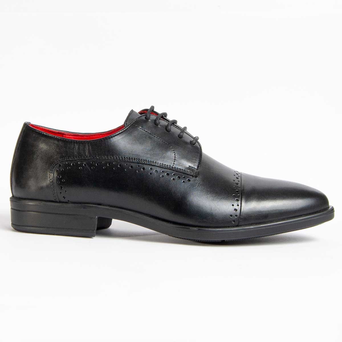Purapiel Oxford-Schuh Imperi7 Schwarz