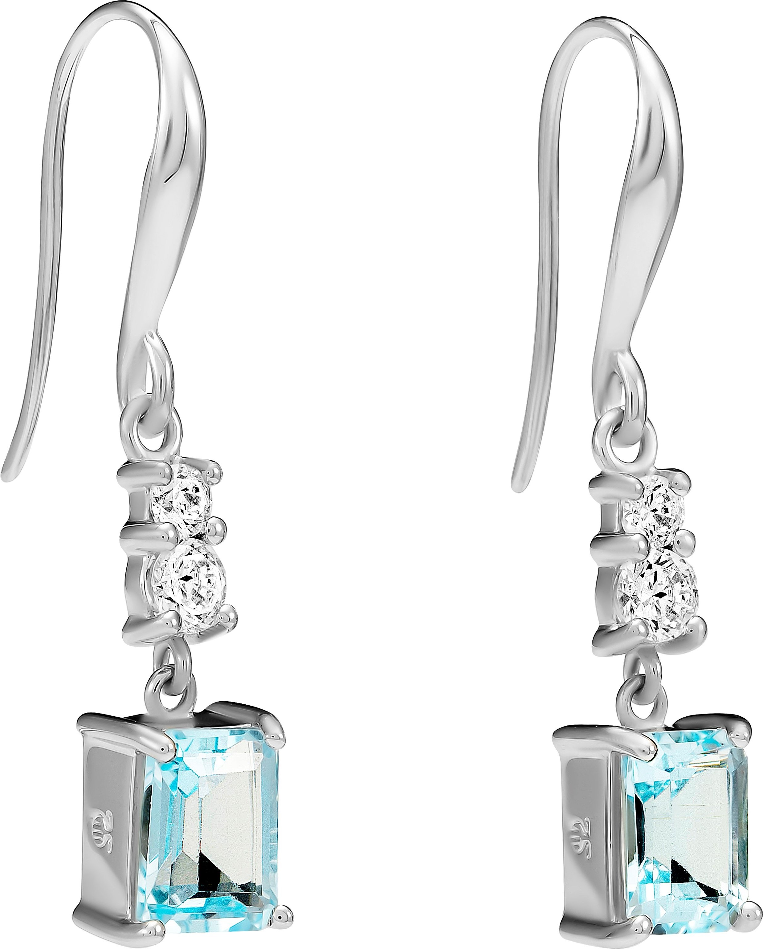 Orphelia 'Fira' Damen Ohrhänger aus 925 Sterling Silber - Silber ZO-7571