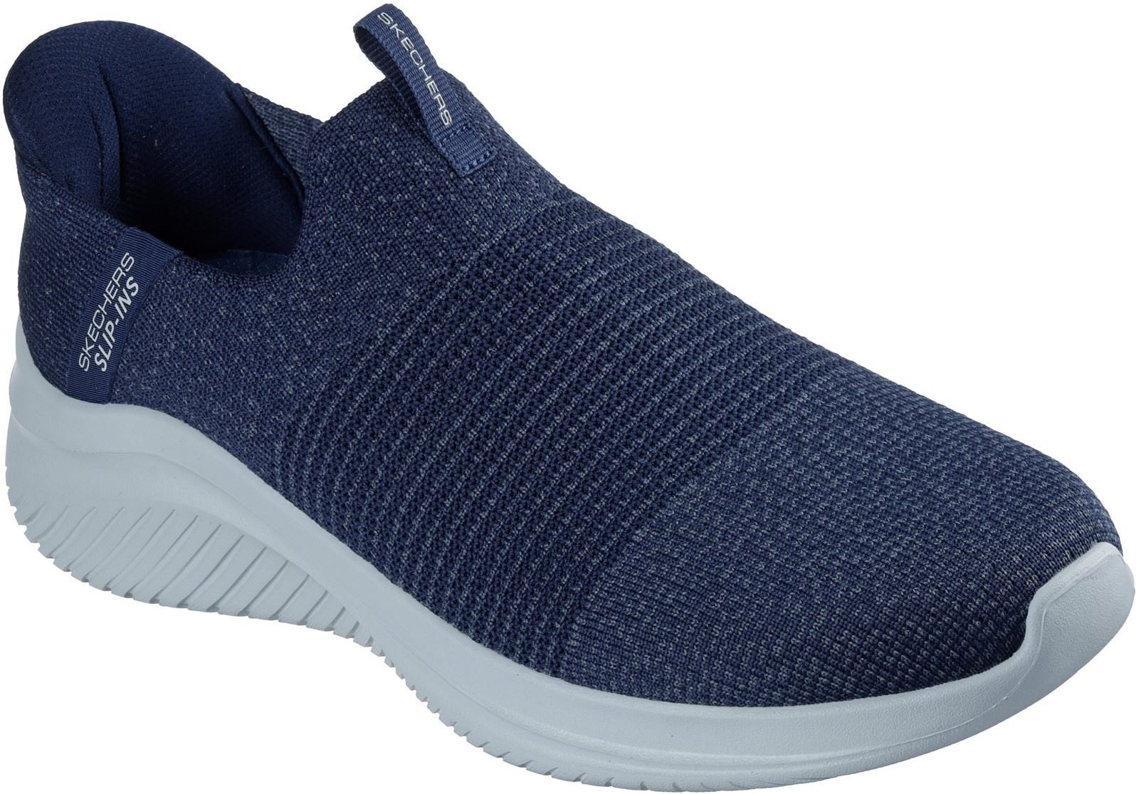 Thumbnail - Skechers Ultra Flex 3.0 Nezzo Herren Sneaker aus Polyester in Marineblau/Blau