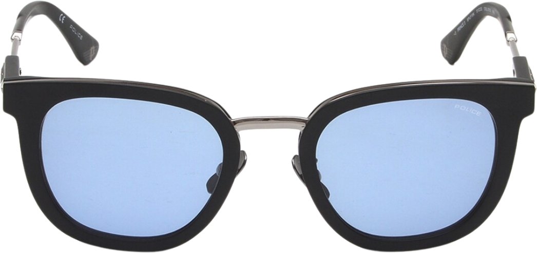 Police Prince 3 Mattschwarze Sonnenbrille