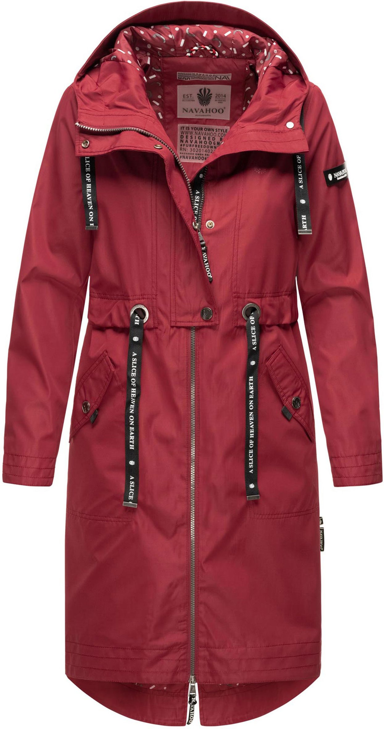 Thumbnail - Navahoo Damen Übergangsmantel Josinaa – Leicht & Modern mit Kapuze