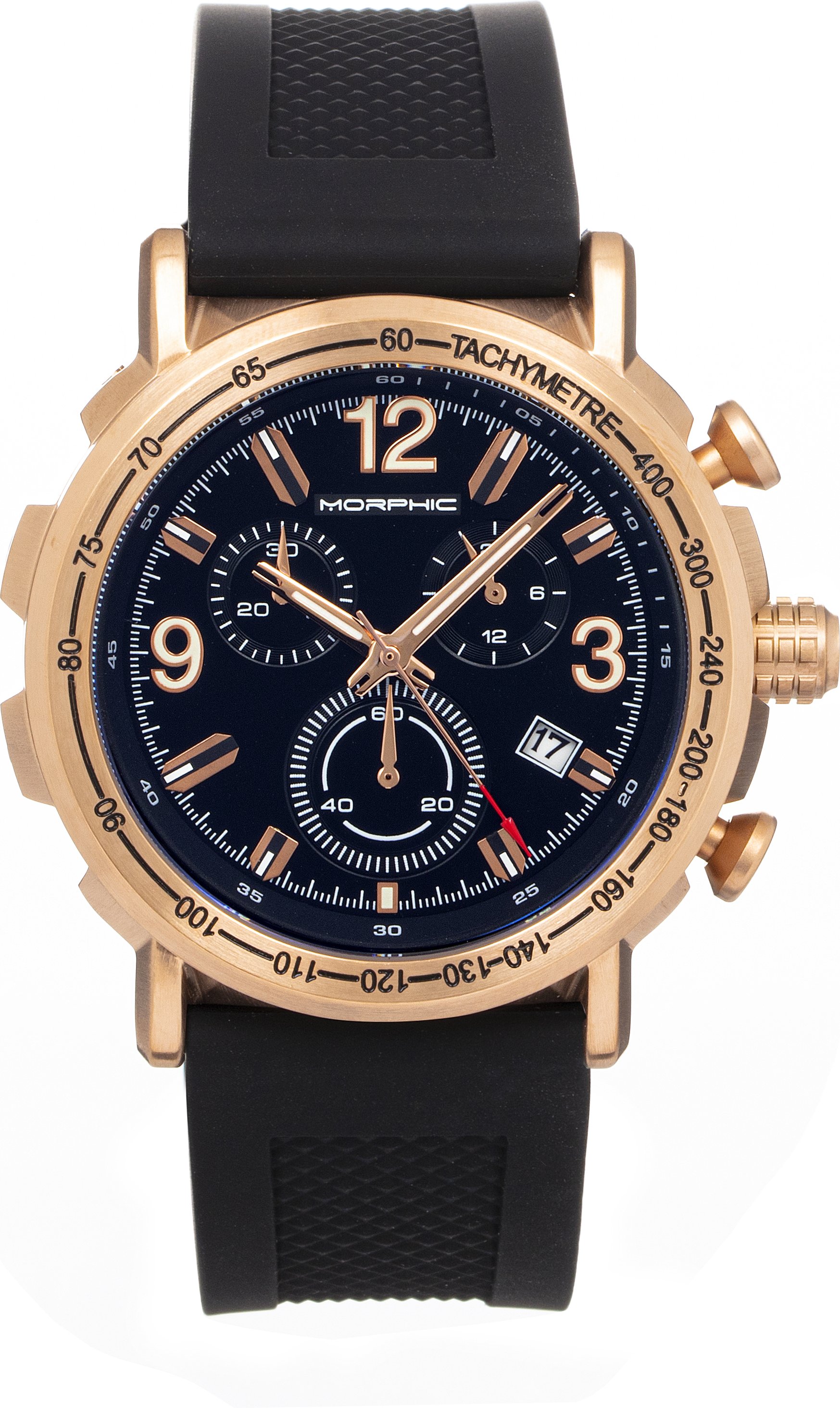 Montre-bracelet chronographe Morphic série M93 avec date