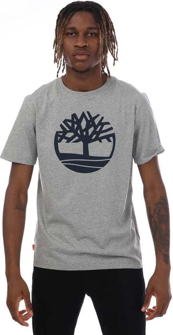 Timberland - "Kennebec River" T-Shirt für Herren, meliert (Grauheide)