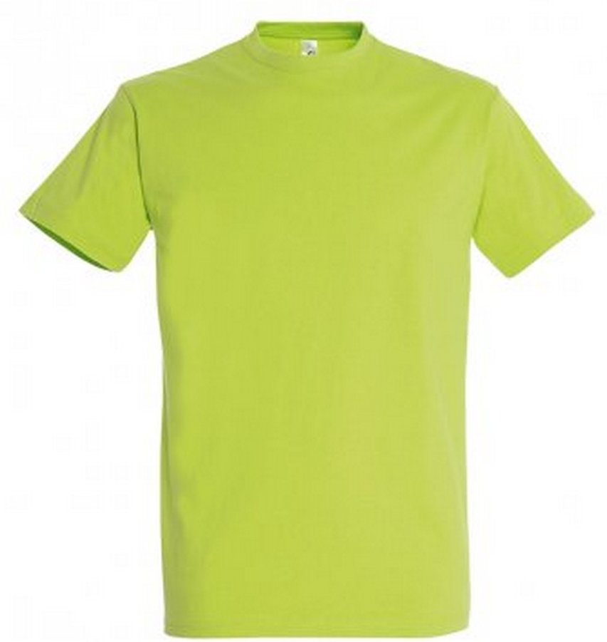 Thumbnail - SOLS Mens Imperial Heavyweight Short Sleeve T-Shirt (Apfelgrün)