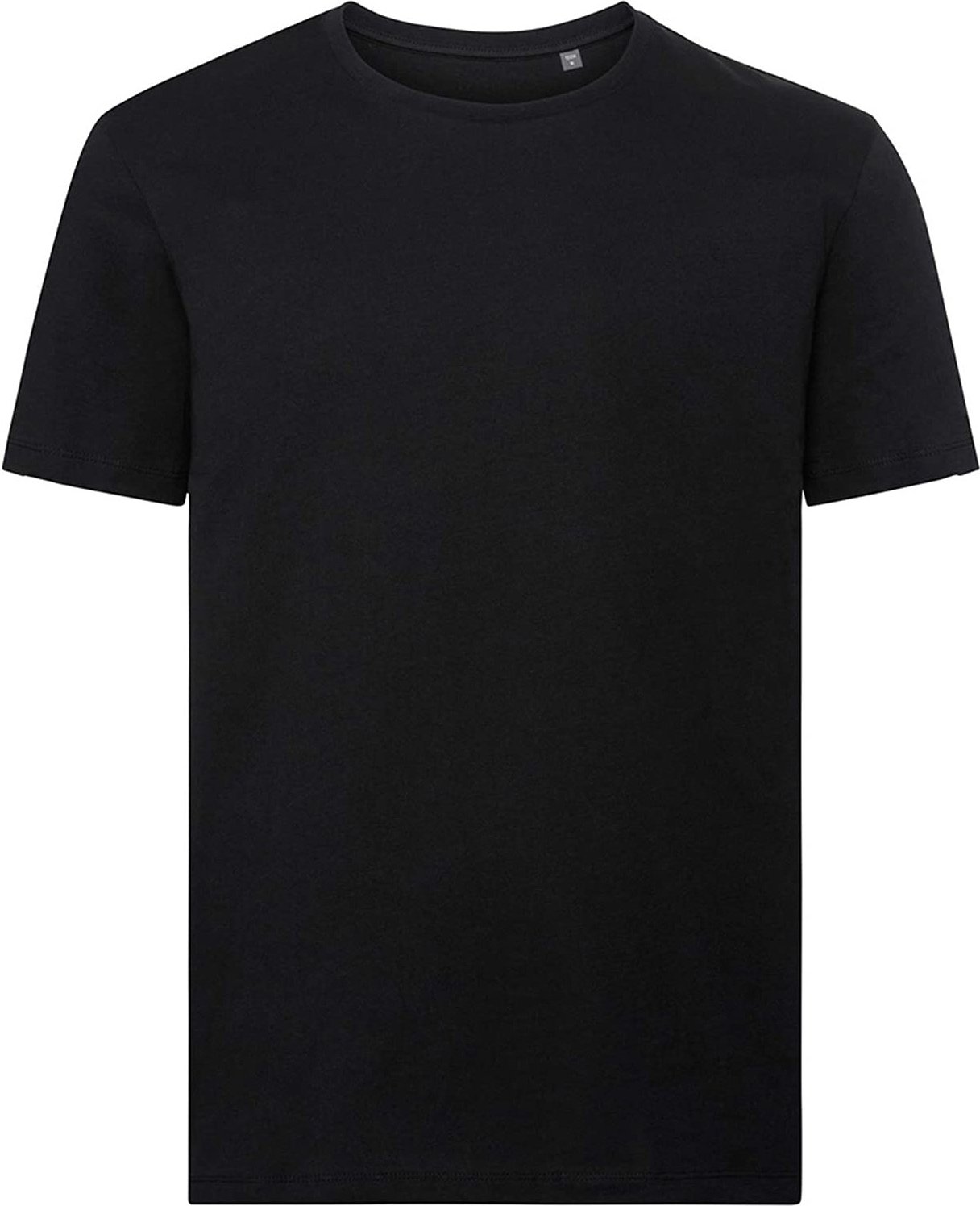 Russell - "Pure" T-Shirt, aus biologischem Anbau für Herren (Schwarz)