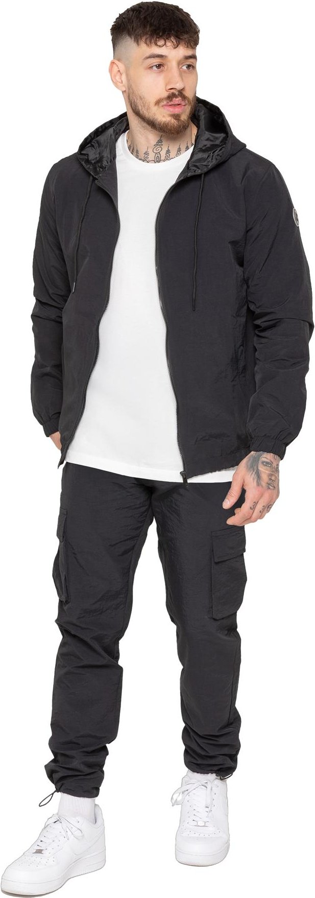 Enzo Milano | Herren Windbreaker und Cargohose im Set