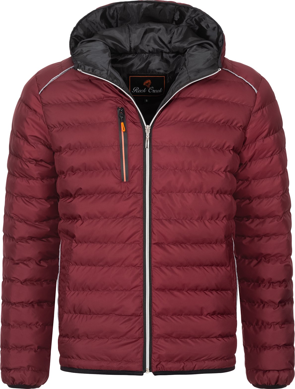 Rock Creek Steppjacke Weinrot
