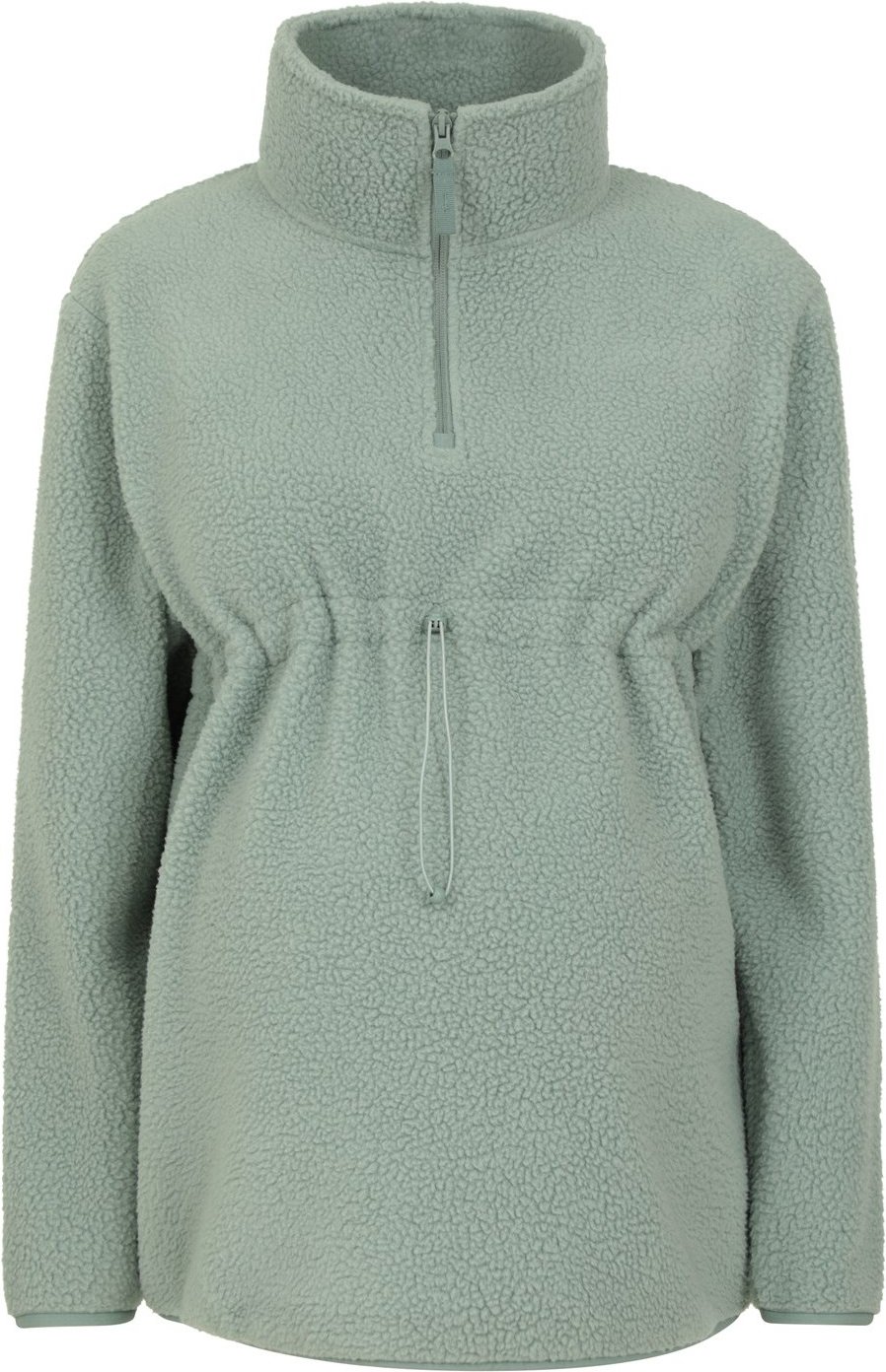 Mountain Warehouse - "Cosy" Fleece-Oberteil mit halbem Reißverschluss für Damen (Grün)