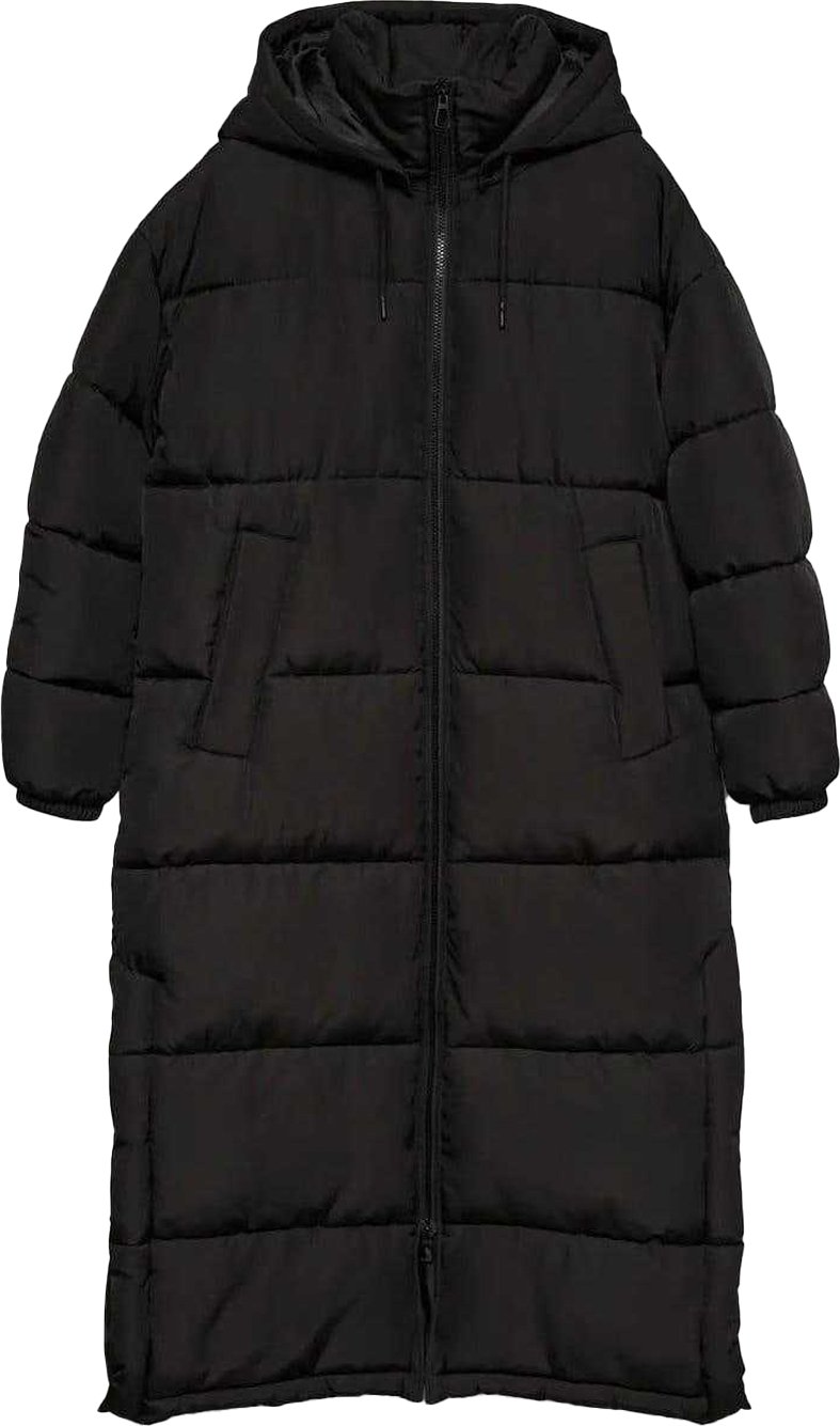 Vero Moda - "Klea" Steppjacke für Damen, Lang (Schwarz)