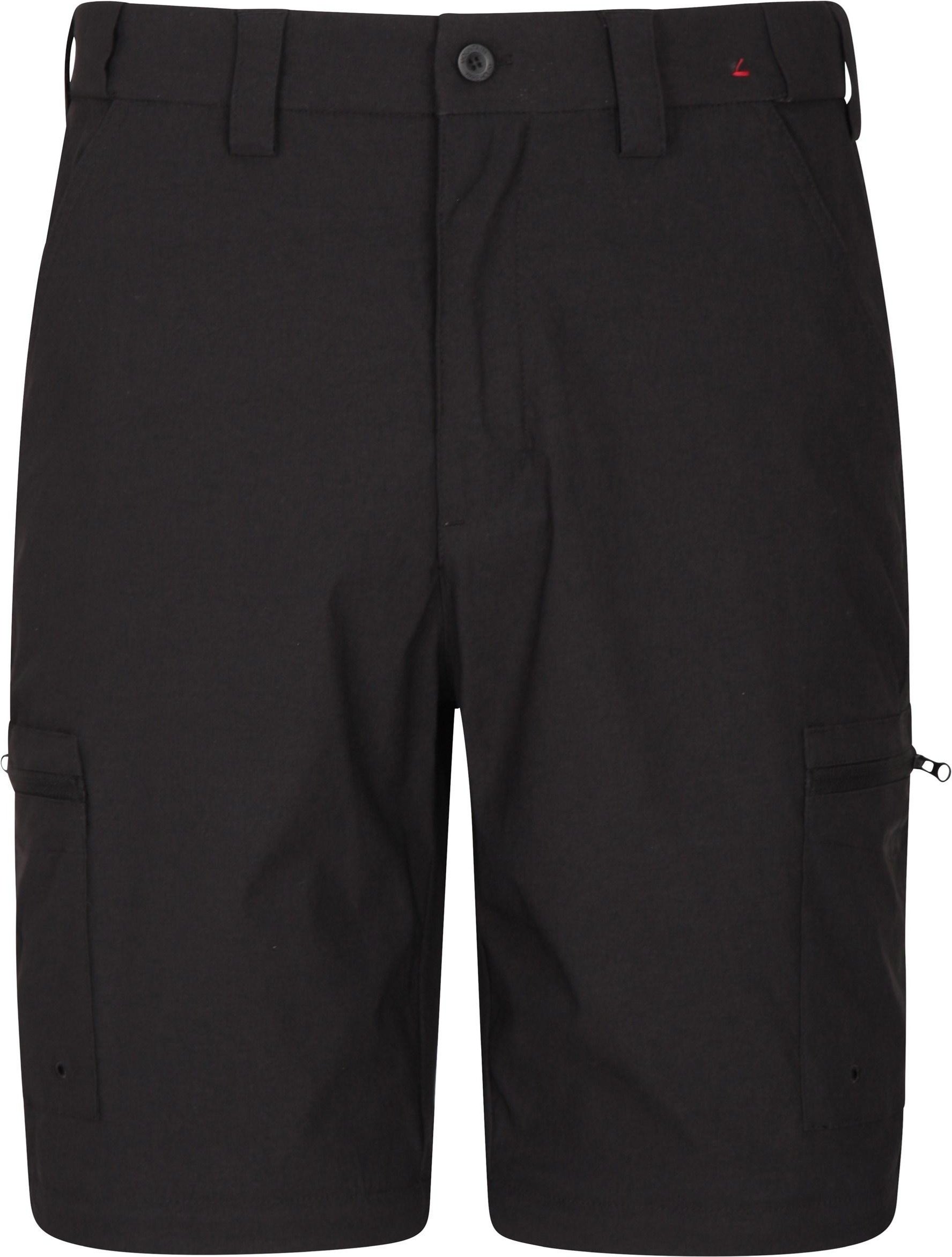 Mountain Warehouse Herren Trek Cargo Shorts (Schwarz)