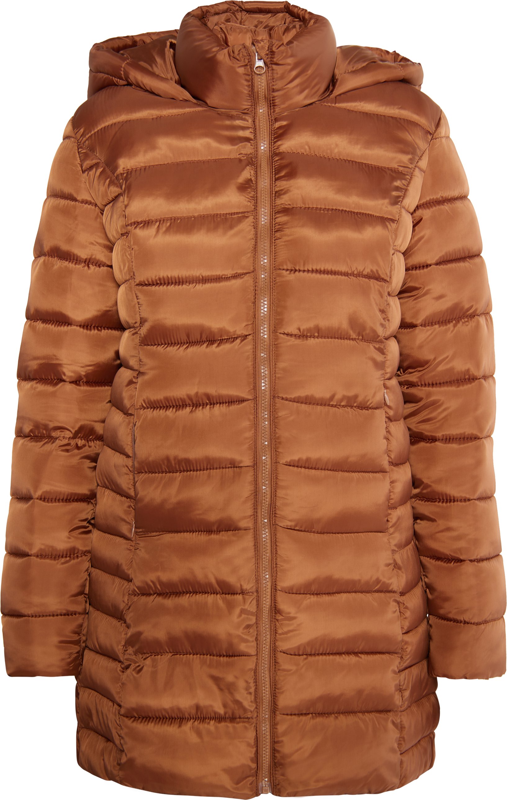 Mymo leichte Steppjacke Damen hellbraun