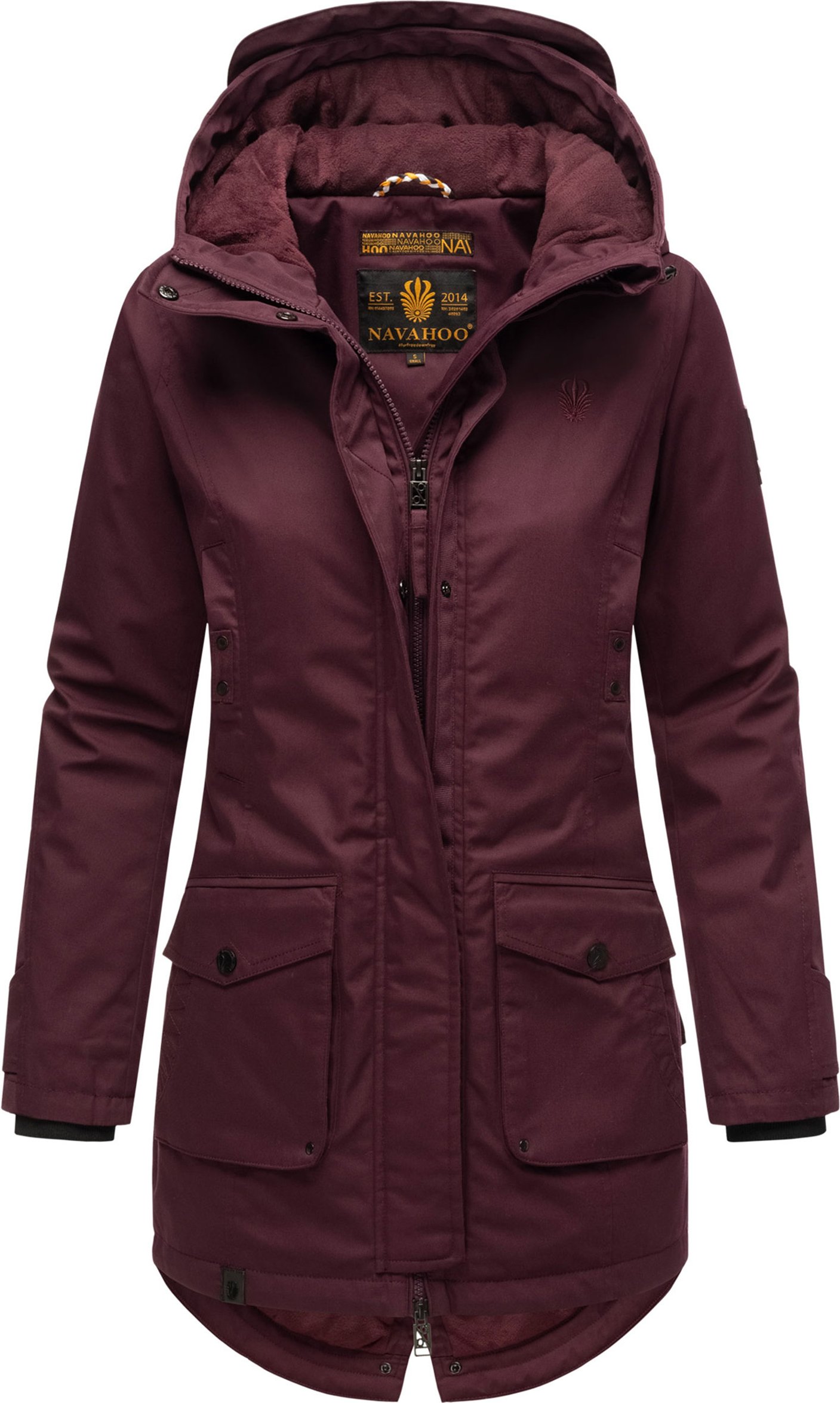 Navahoo Damen Übergangsparka Brinja – Warm & Zeitlos