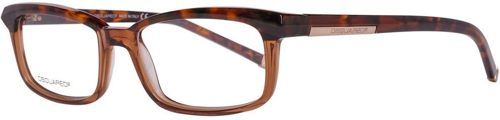 Rechteckige Brille Schildpatt Dq5034