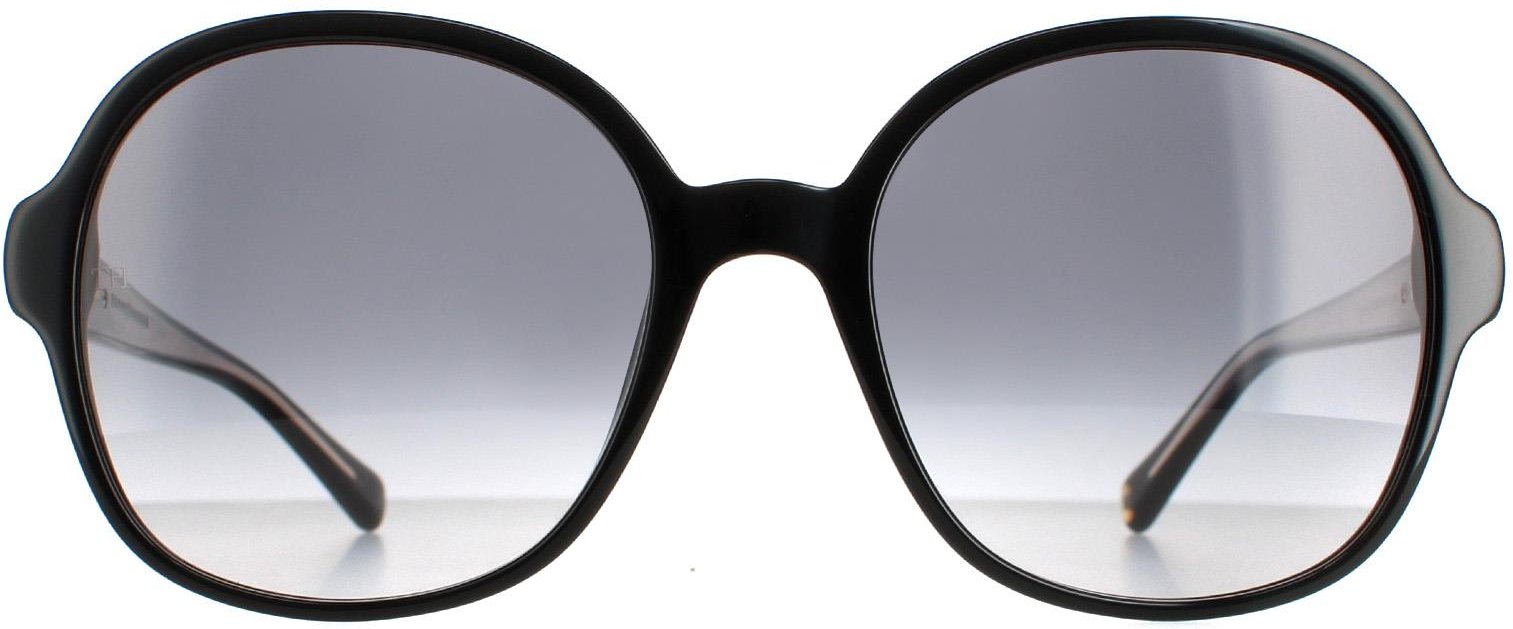 Thumbnail - Tommy Hilfiger Round Womens Schwarz Dunkelgrau Gradient TH 1812/S
