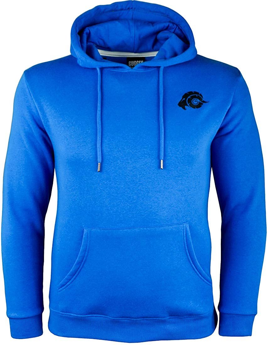 Herren Wandern Kapuzenpullover Fleece Hoodie Outdoor Blau