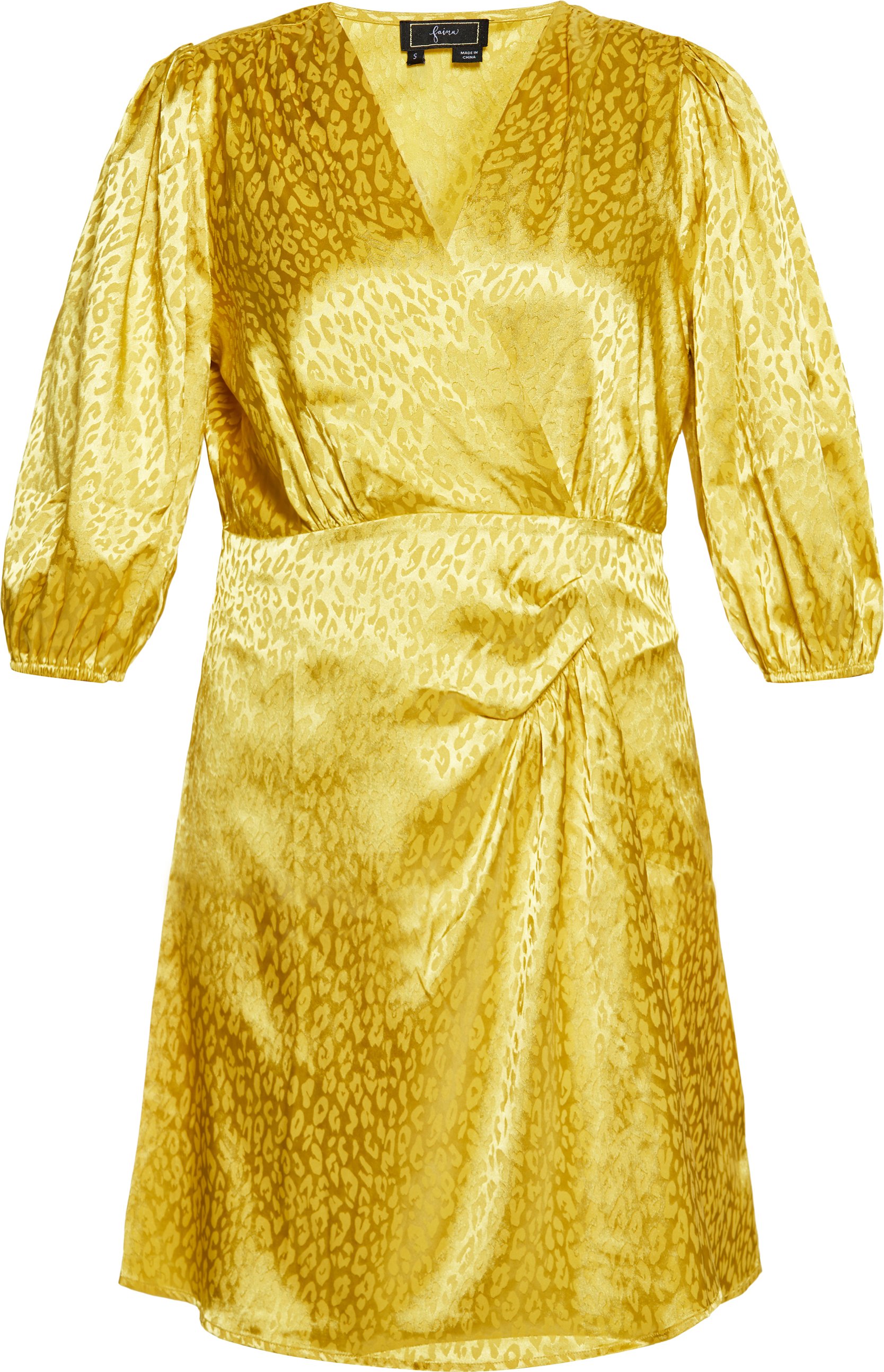 Faina Kleid Damen gelb