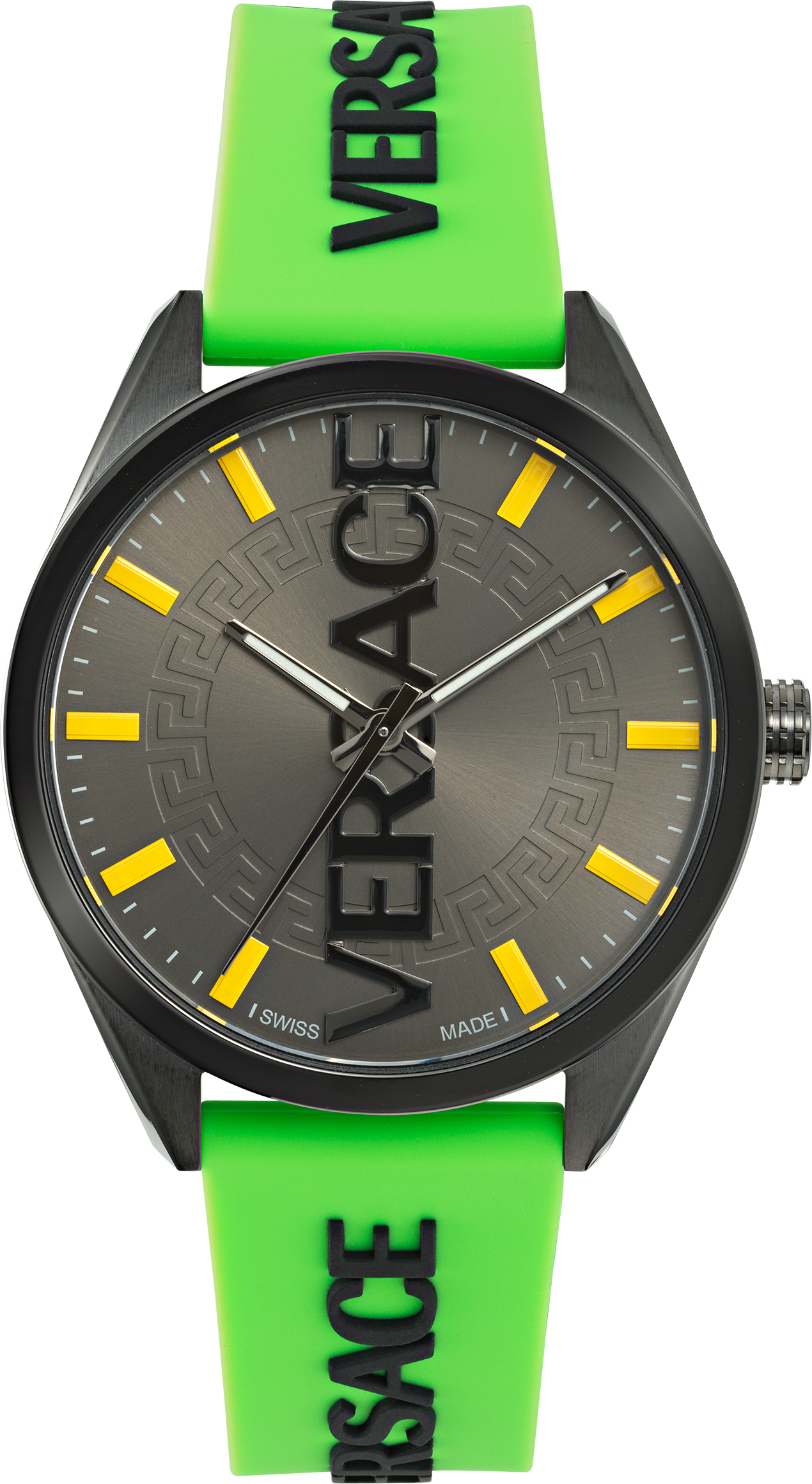 Versace V-Vertical Herren Grün Uhr VE3H00923