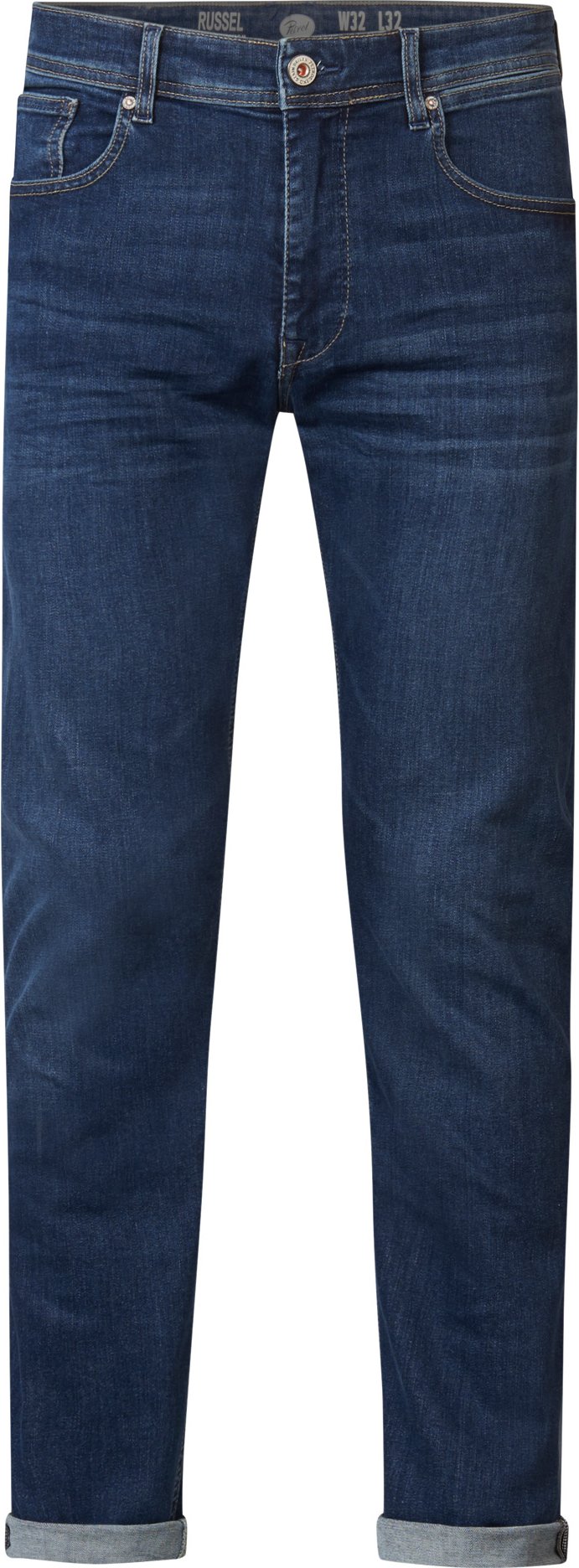 Petrol Industries - Regular Tapered Fit Jeans Russel Herren - Blau