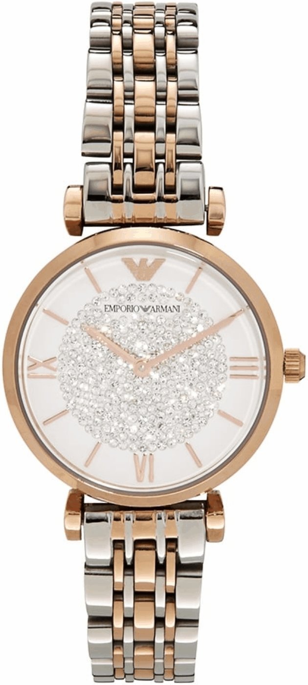 Emporio Armani Damenuhr Quartz Rosegold