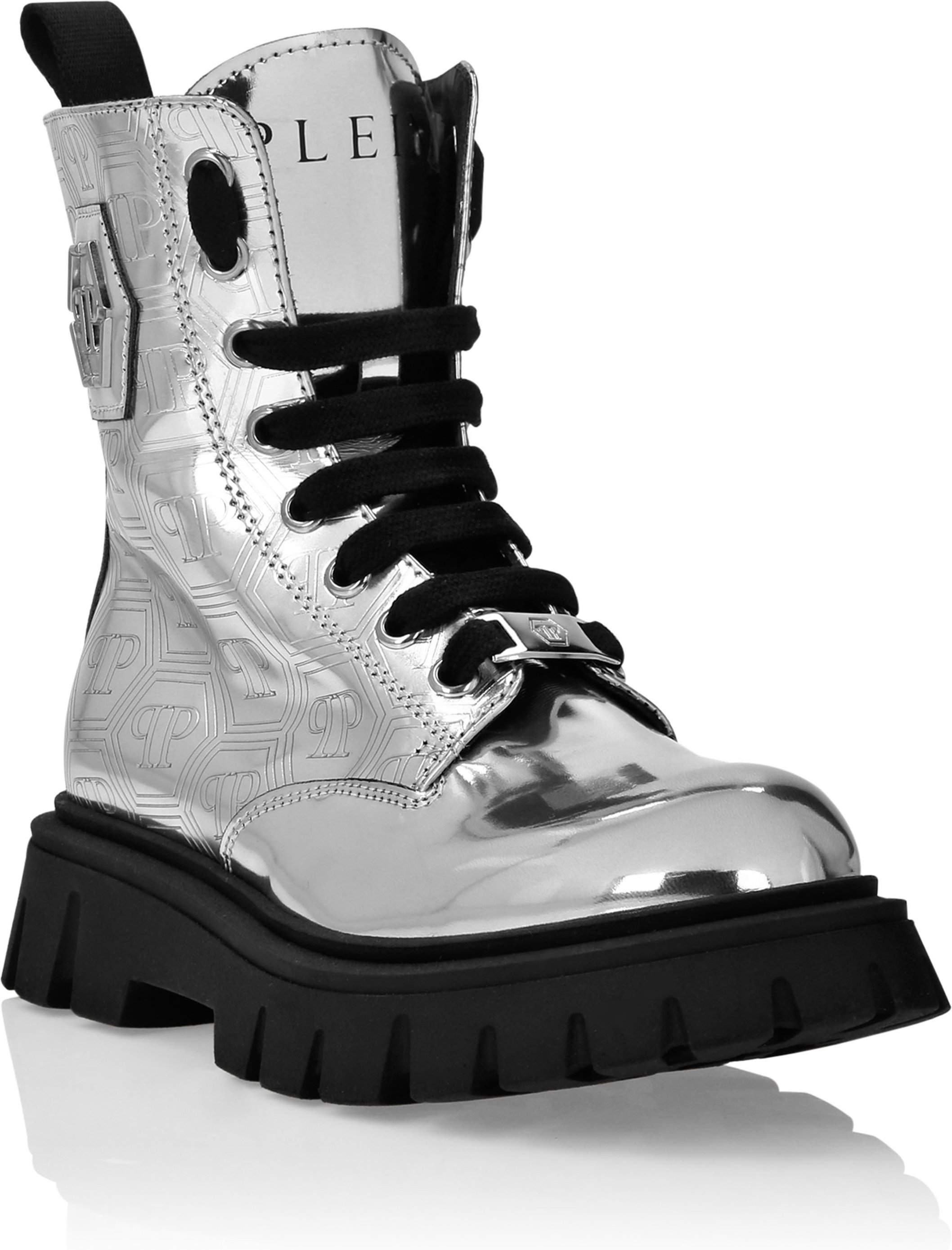 Mid Boots Hexagon Monogram