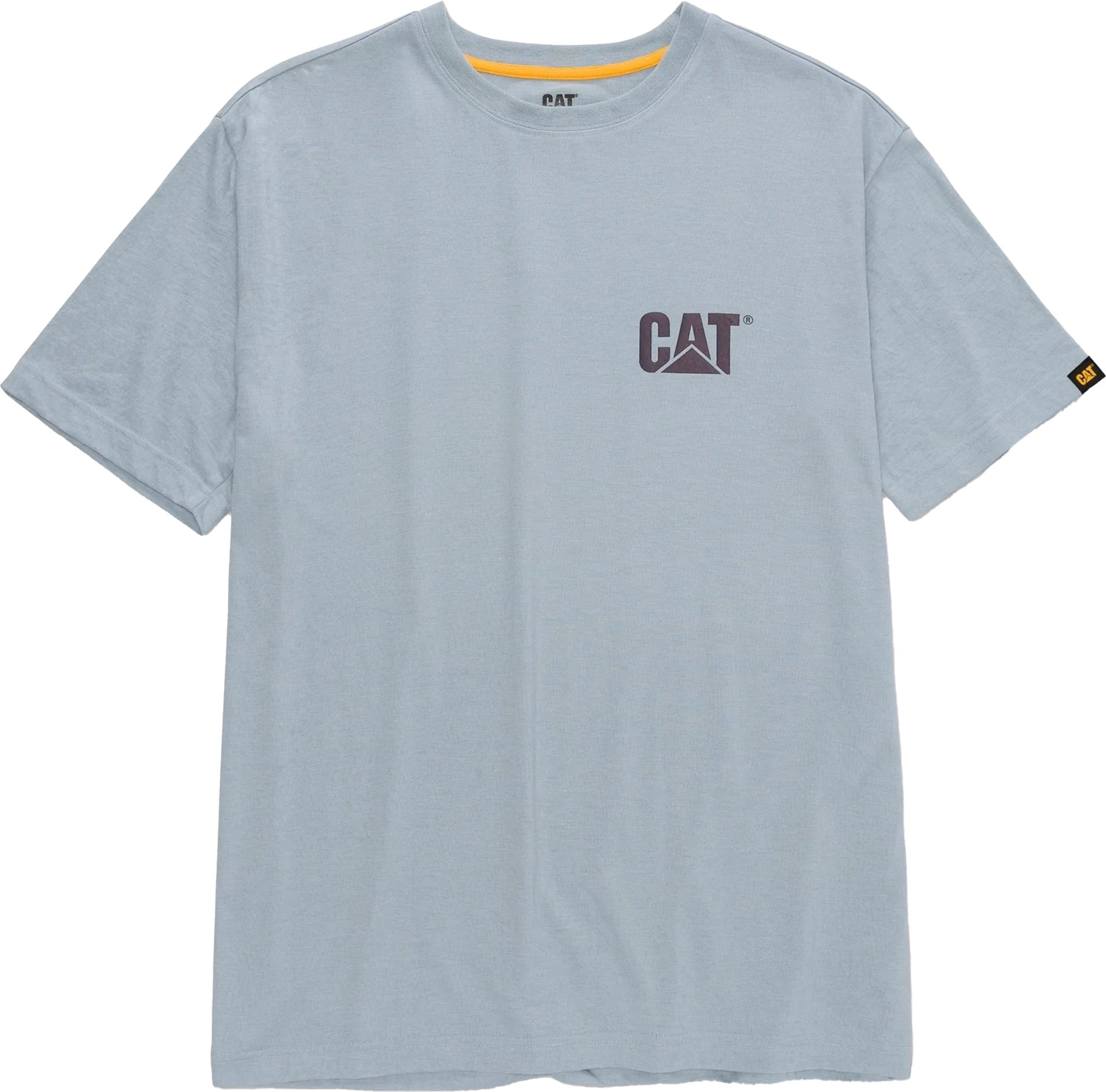 Caterpillar - "Trademark" T-Shirt für Herren (Nebelblau meliert)