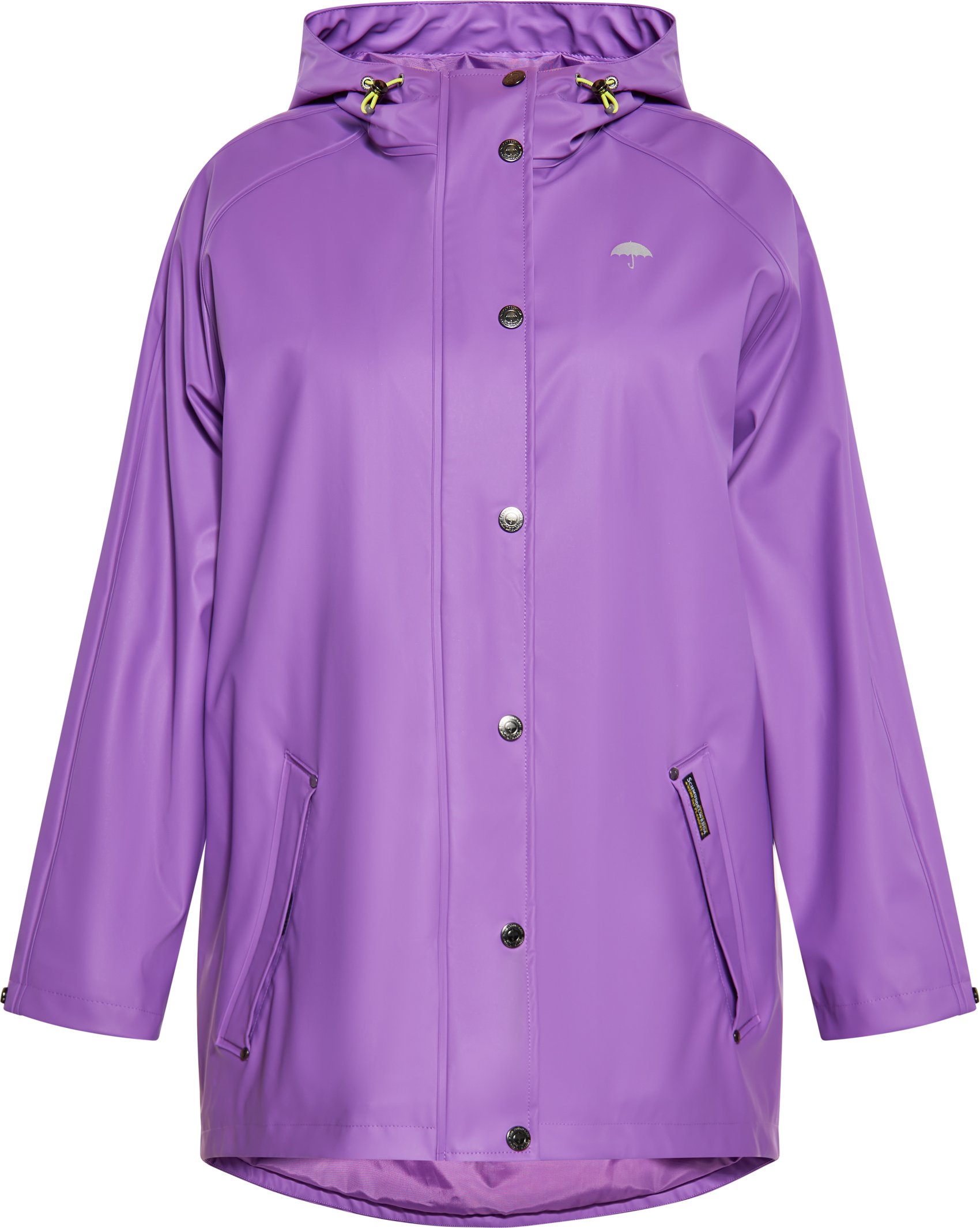 Schmuddelwedda Regenmantel in großen Größen Damen lila