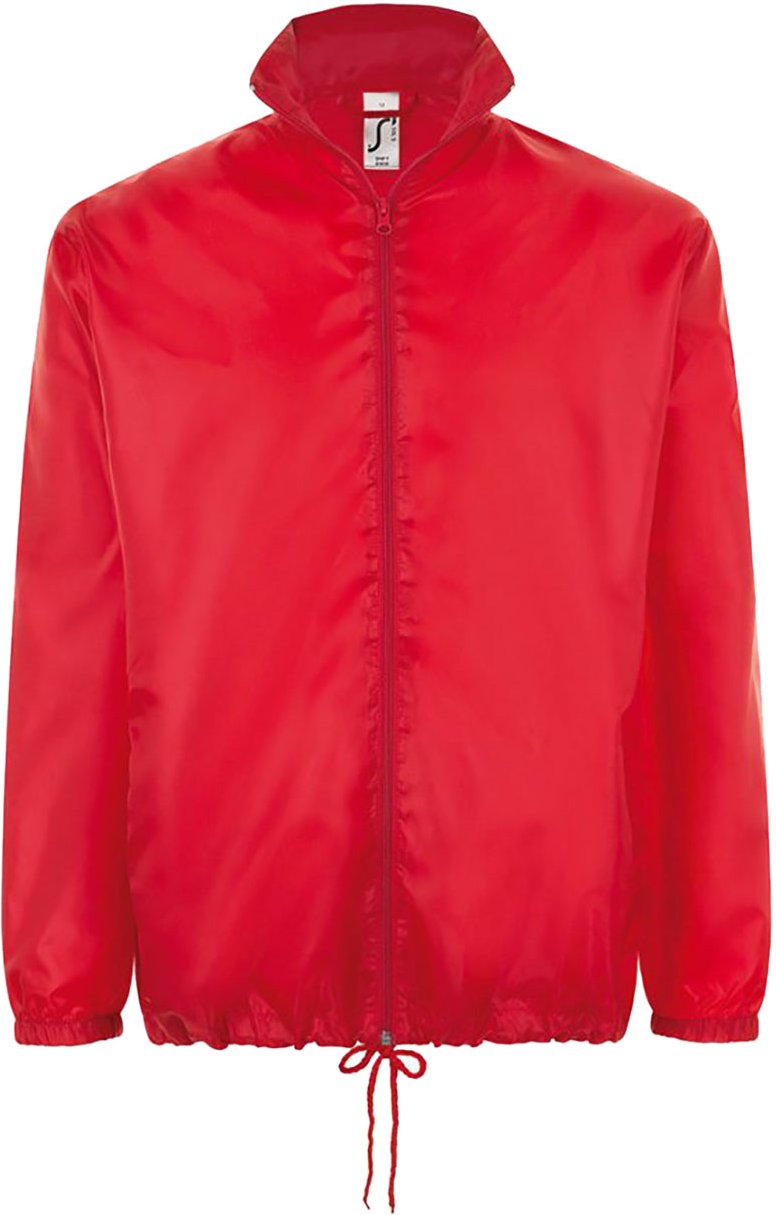 SOLS Unisex Shift Showerproof Windbreaker Jacke (Rot)
