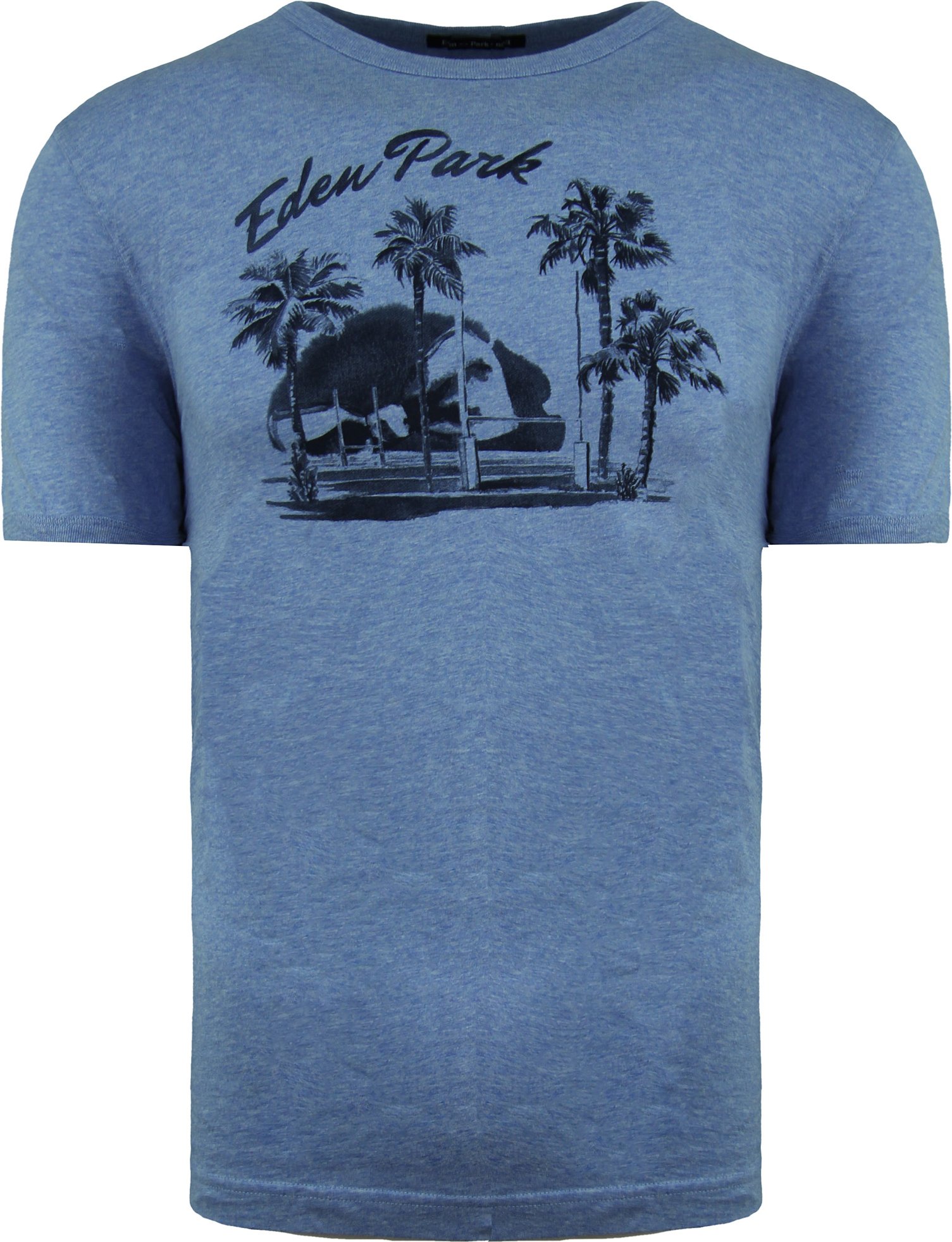 Eden Park Paris Beach Logo Herrenblau T-Shirt