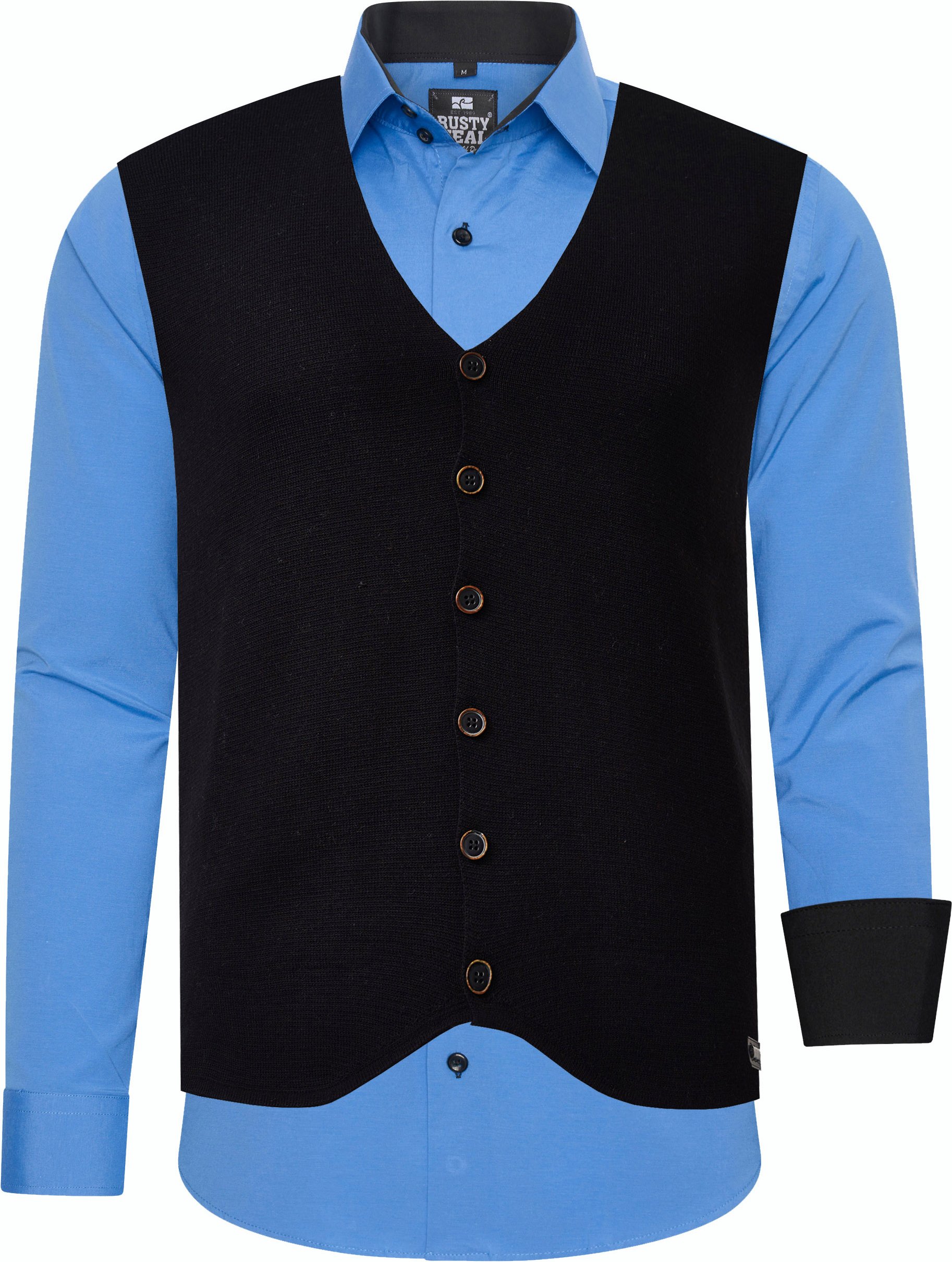 Hemd mit Weste 2er Set