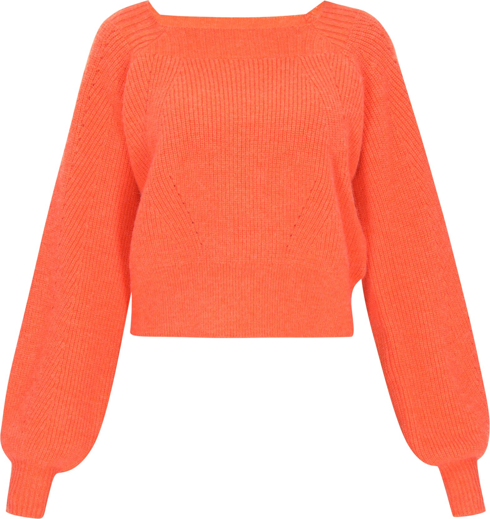 IZIA Pullover Frauen orange