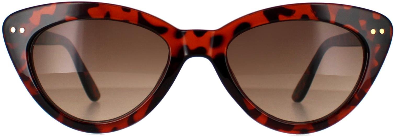 Guess Cat Eye Damen Gold Braun Farbverlauf GF0402