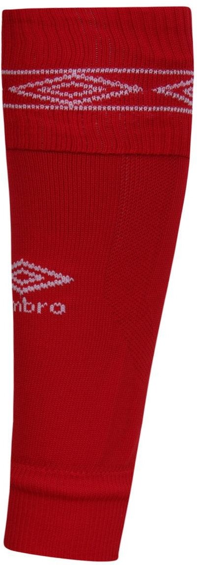 Umbro - "Diamond" Gamaschen für Herren (Zinnoberrot/Weiß)