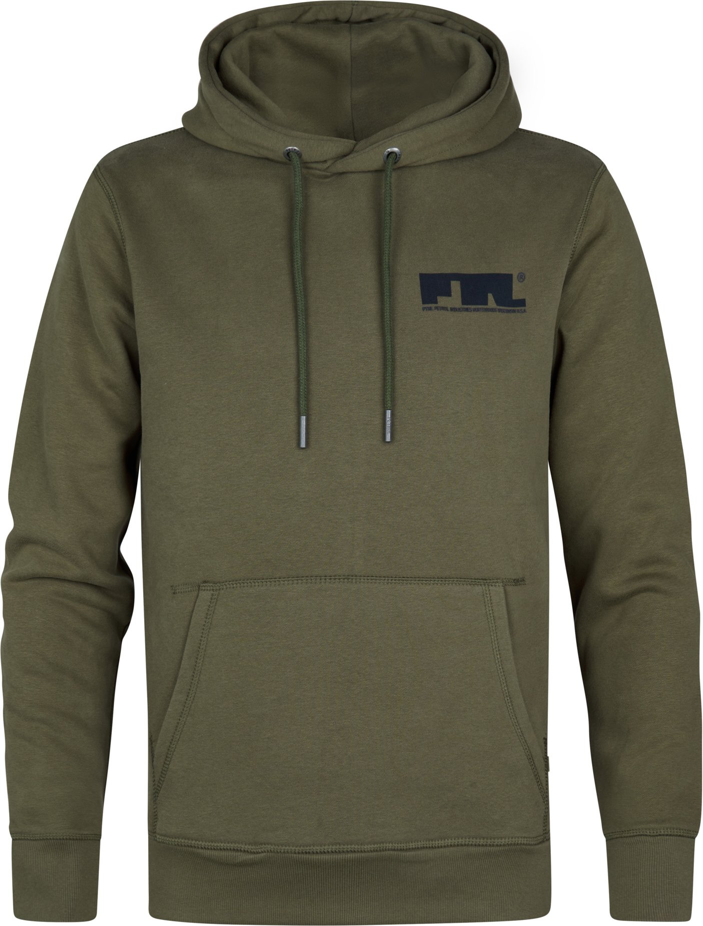 Petrol Industries - Sportlicher Hoodie mit Logo Traverse Herren - Grün