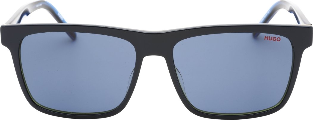 Thumbnail - Hugo Boss Sonnenbrille mit blauem Glas und blauem Rahmen