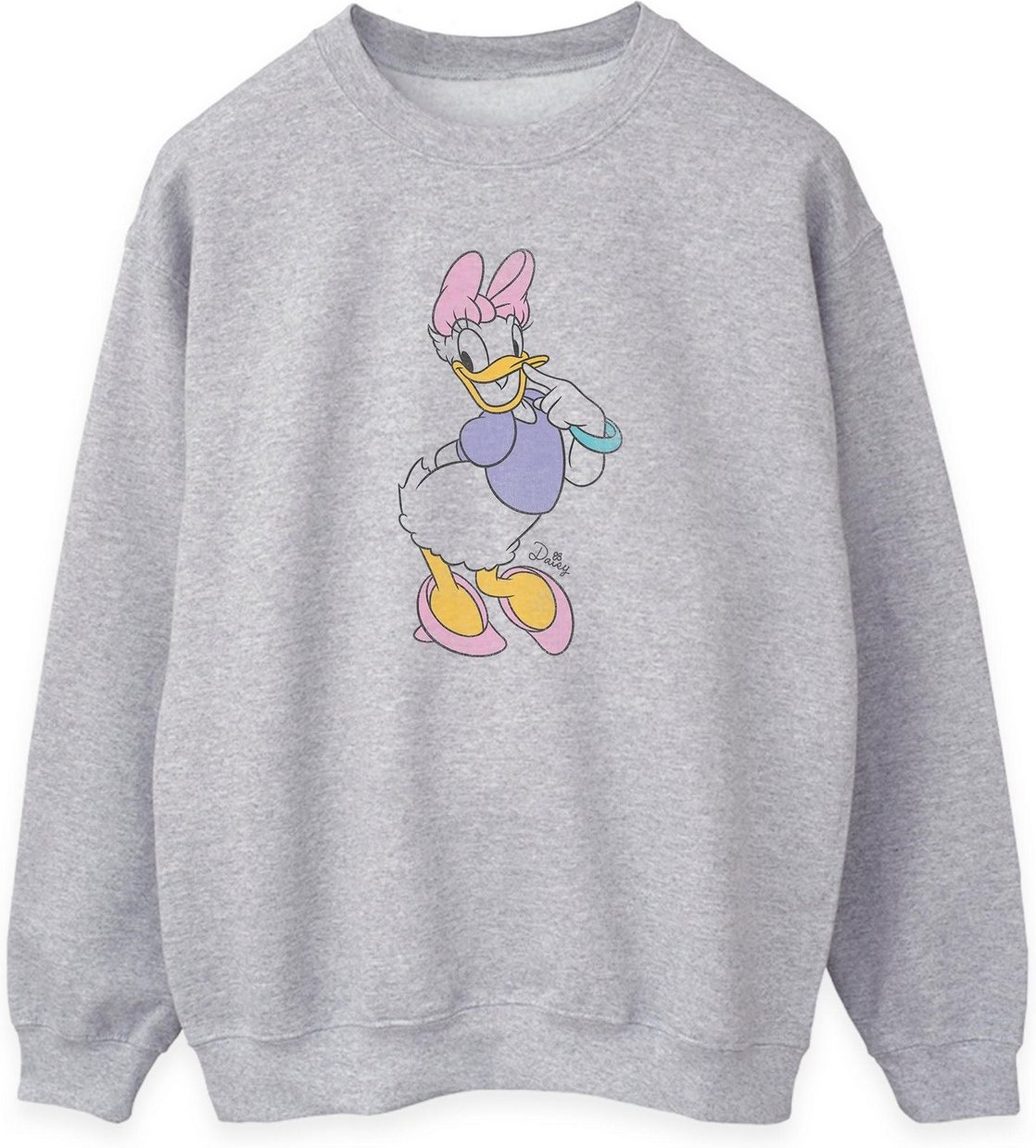 Disney - "Classic" Sweatshirt für Damen (Grau meliert)
