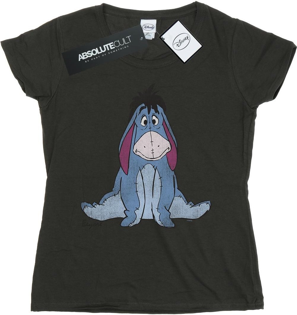 Disney - "Winnie The Pooh Classic Eeyore" T-Shirt für Damen (Hellgrau)