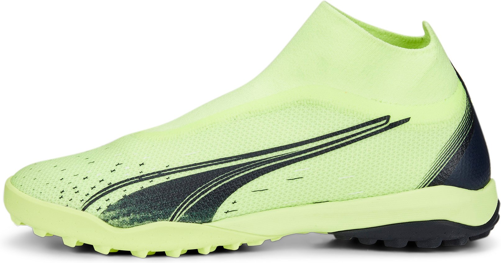 Puma Ultra Match+ LL TT Green Mens Football Stiefel