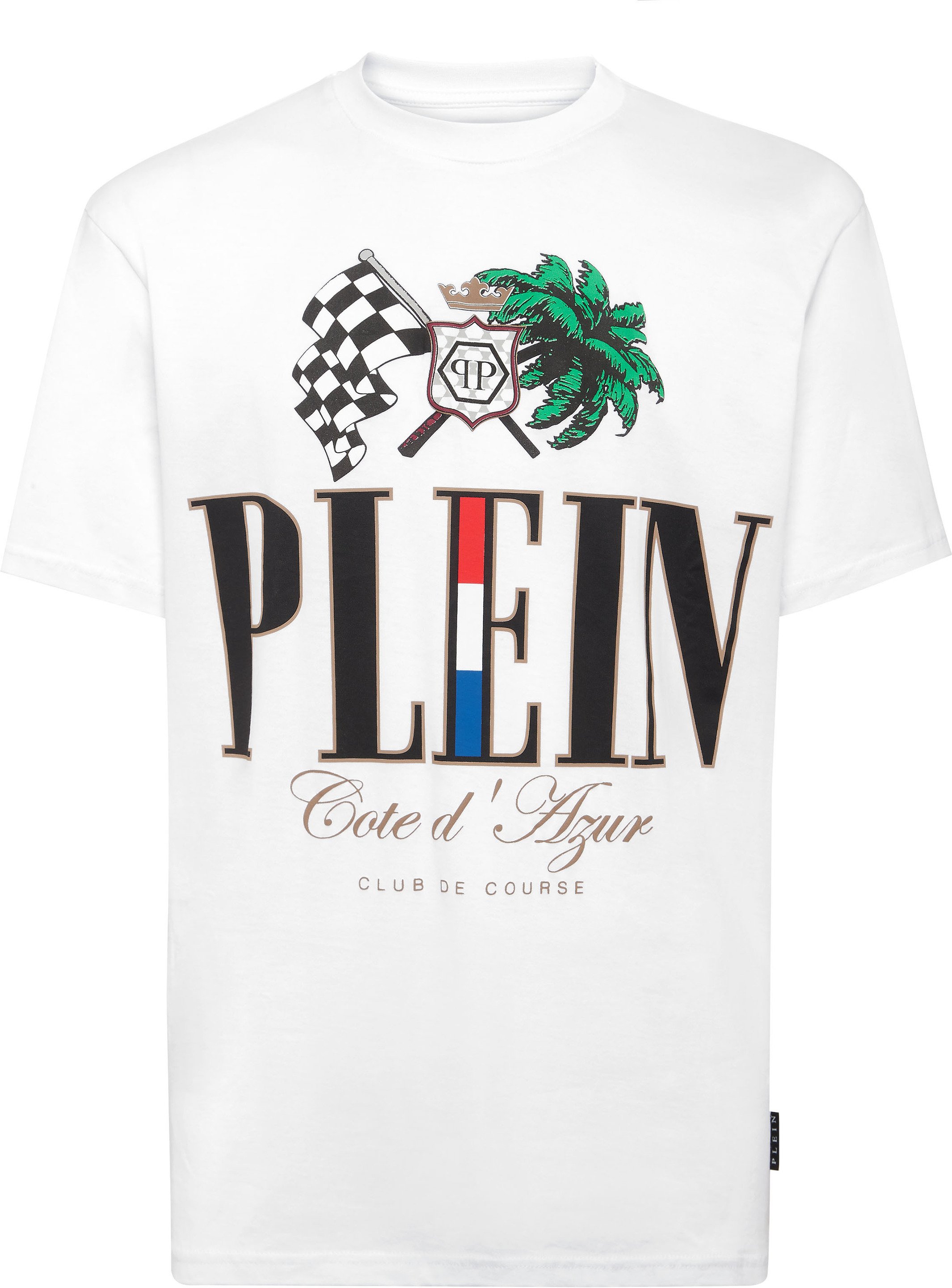 T-Shirt Round Neck Ss Cote D Azur Plam