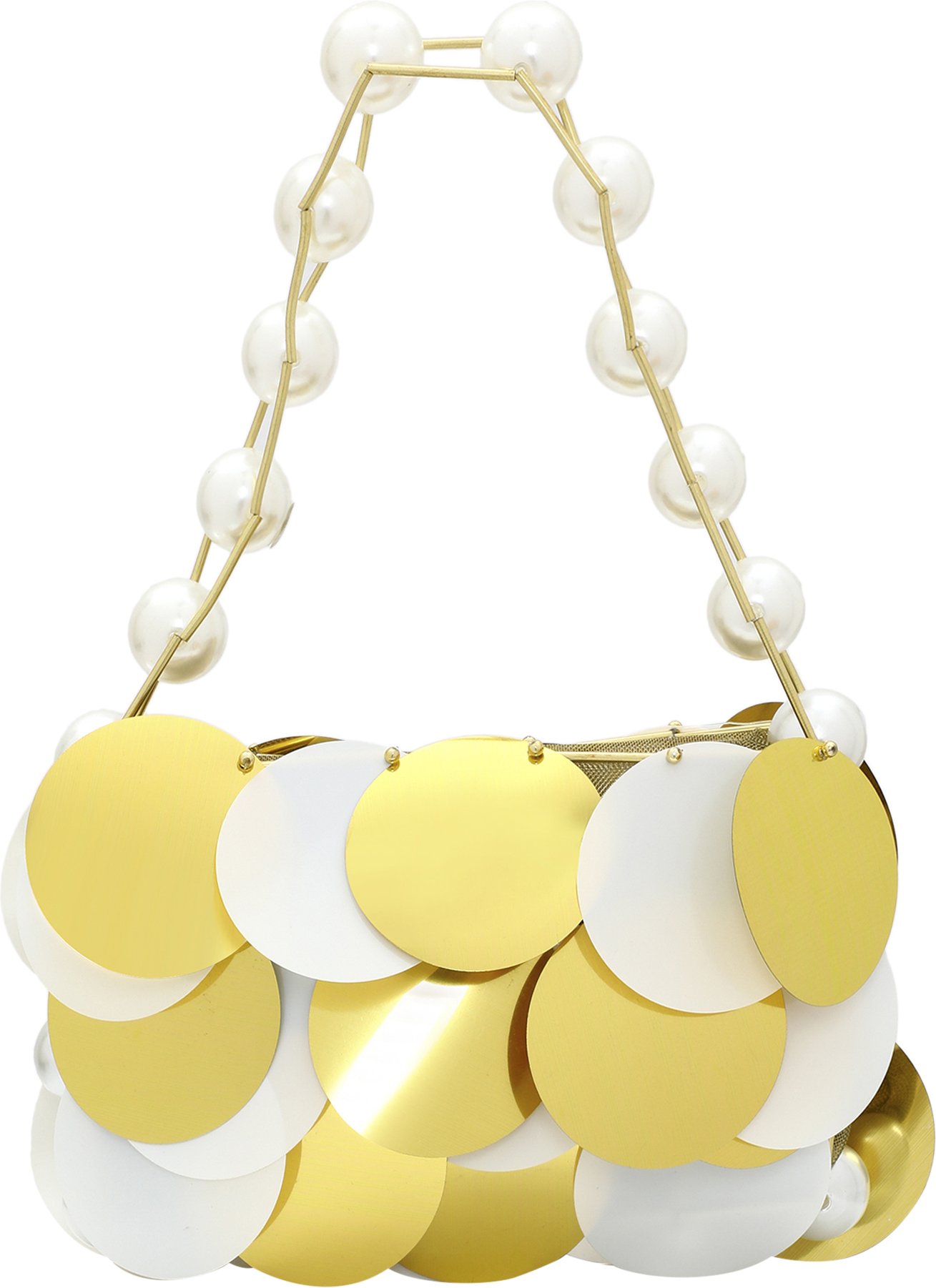 Mymo Handtasche Frauen Gold Mehrfarbig