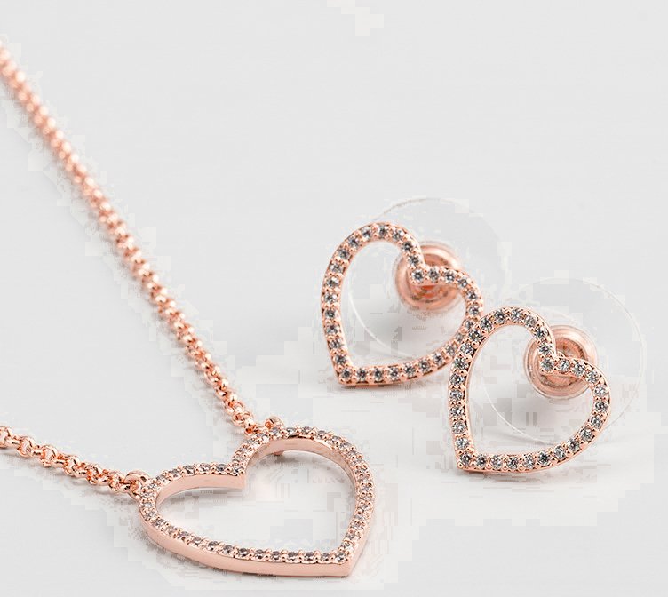 Thumbnail - US Polo Assn Jewellery Dafne Roségold-Parure