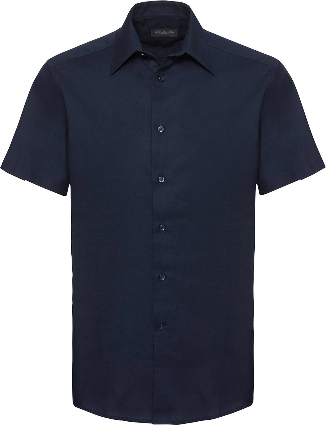 Russell Collection - "Oxford" Hemd Pflegeleicht für Herren (Leuchtend Navy-Blau)