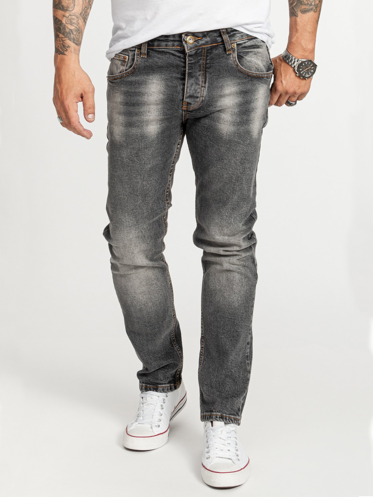 Rock Creek Jeans Dunkelgrau