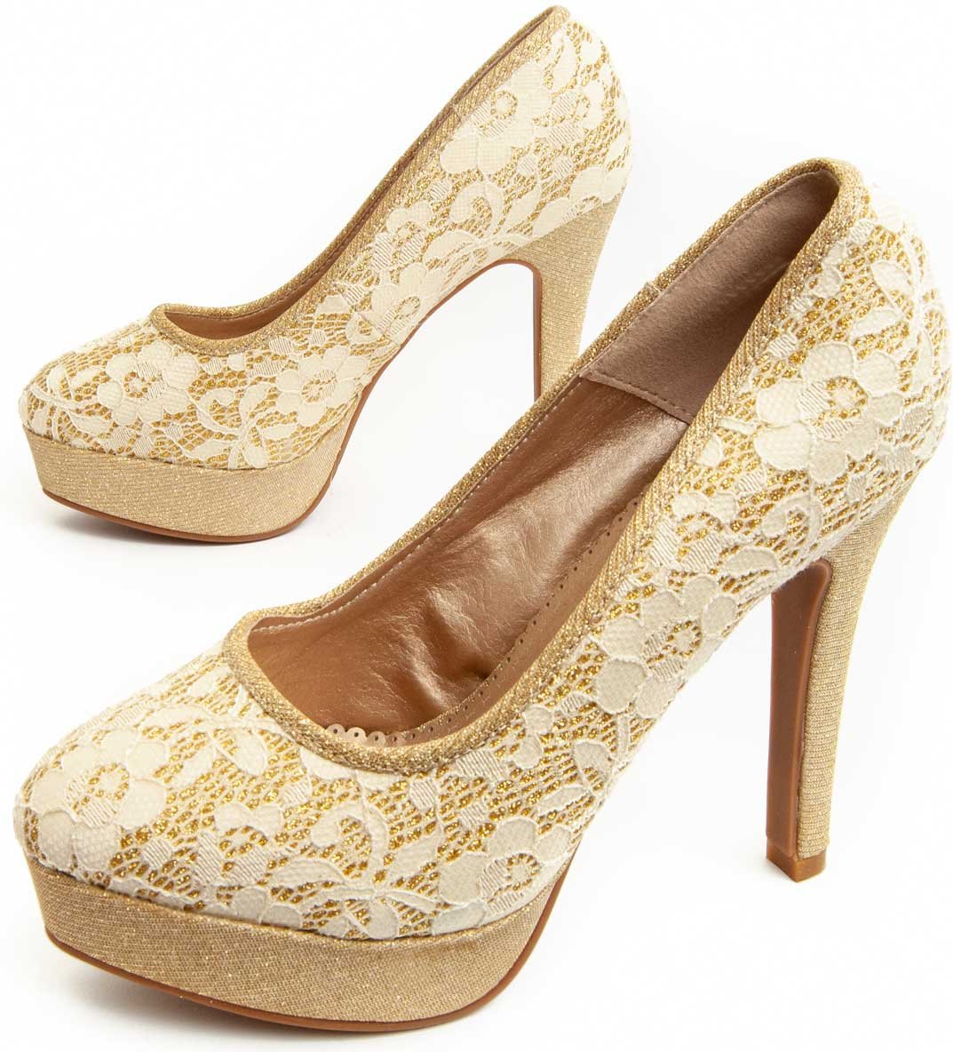 Montevita Absatzschuh Unne69 in Gold