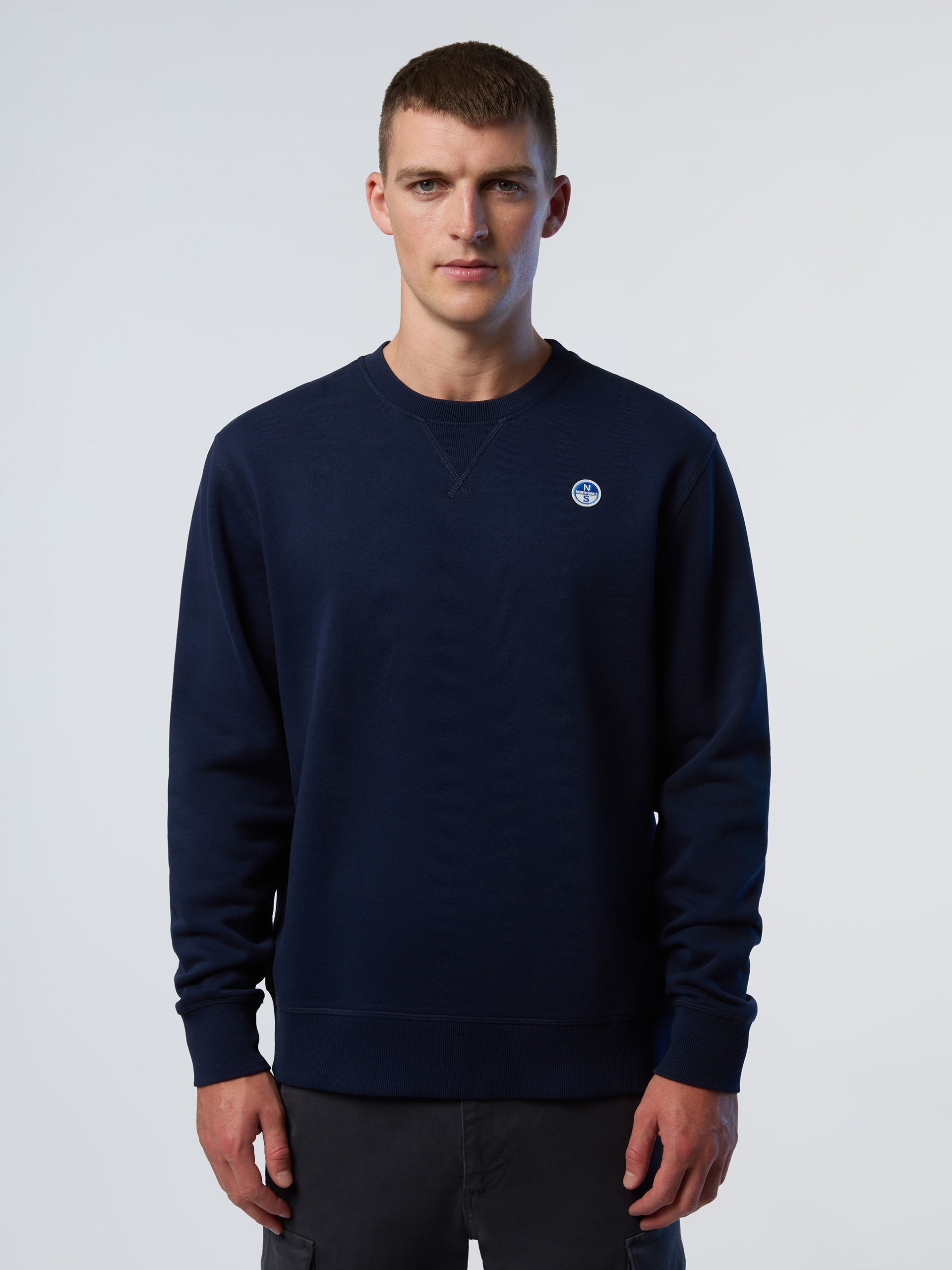 North Sails Sweatshirt Mit North Sails Aufnäher
