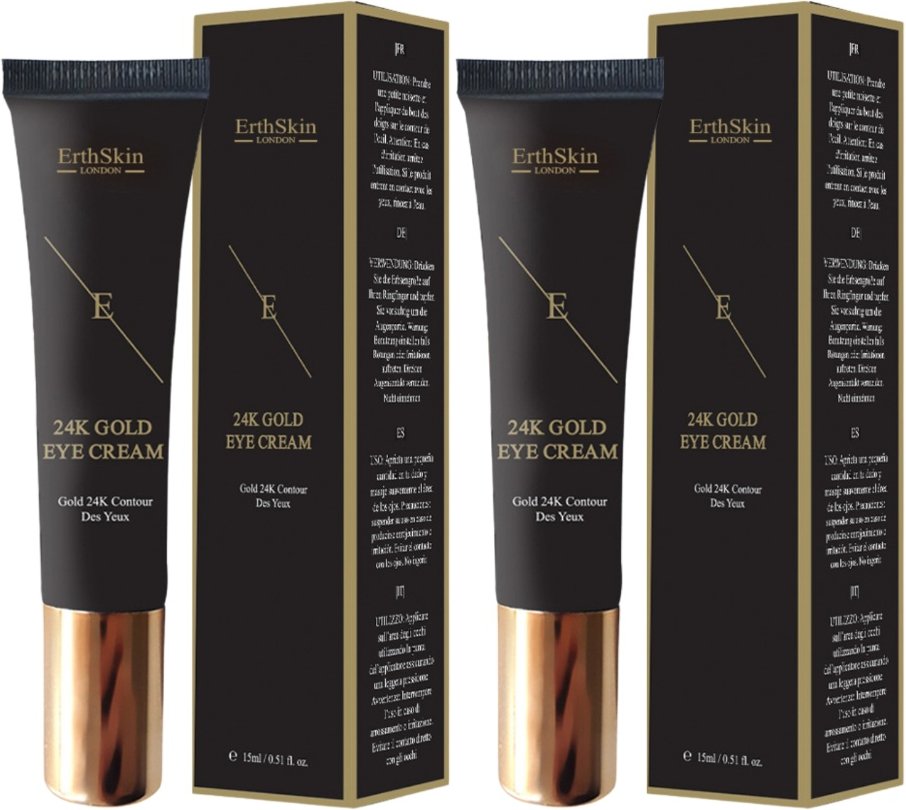 UNDER EYE CREAM 24K GOLD x 2