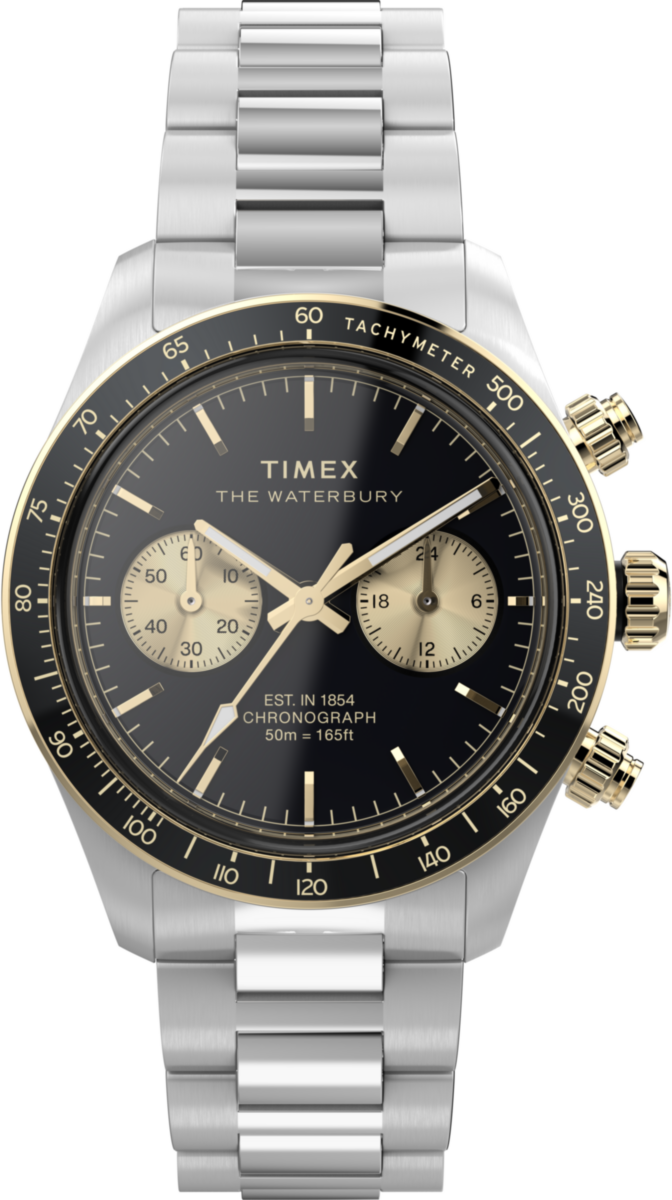Timex Waterbury Heritage Herren Silberuhr TW2Y24000