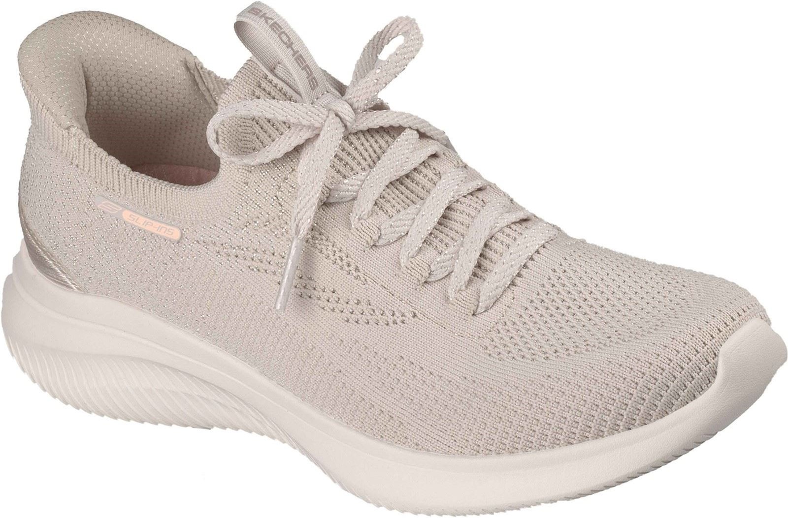 Skechers Ultra Flex 4.0 Textile Damen Natural Standard Sneakers